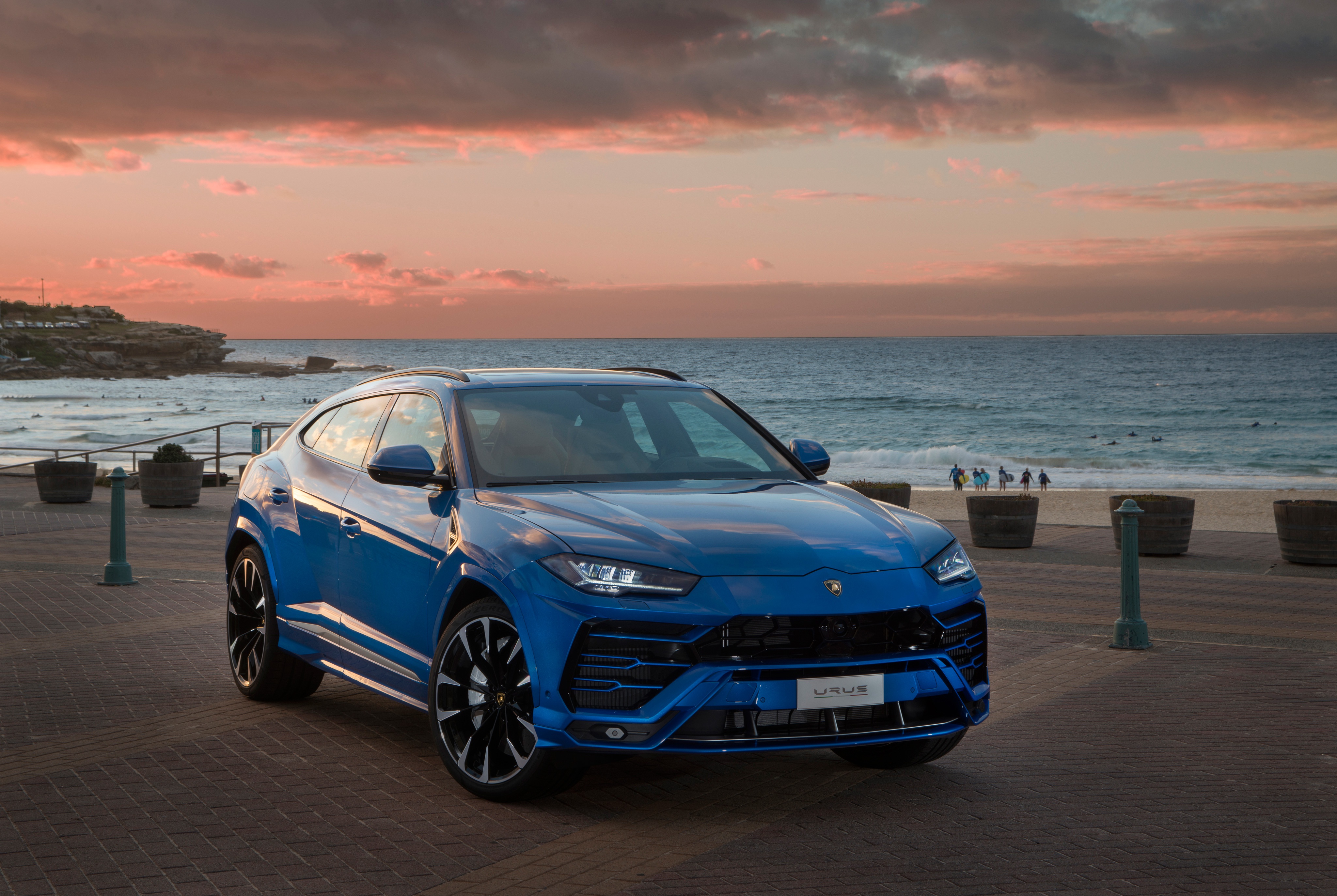 Car, SUV, Luxury Car, Lamborghini Urus, Lamborghini, Blue Car Gallery HD Wallpaper