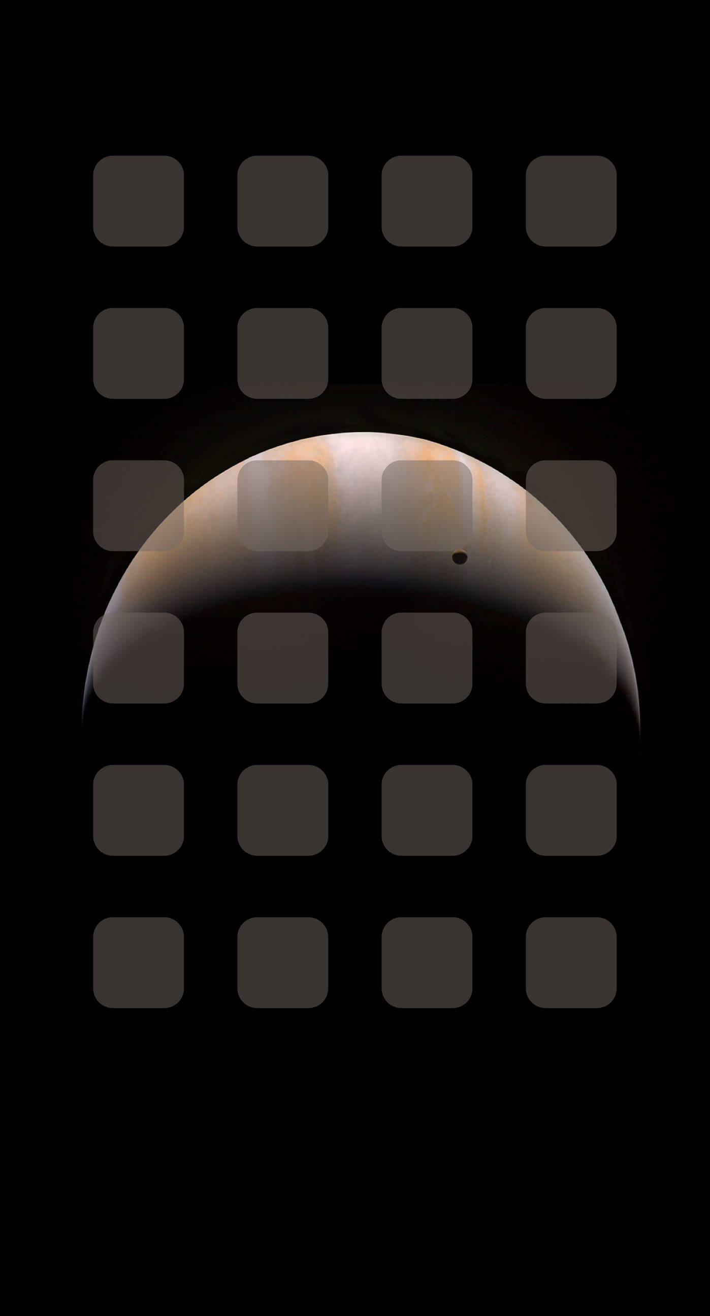 Space planet brown shelf. wallpaper.sc iPhone8Plus