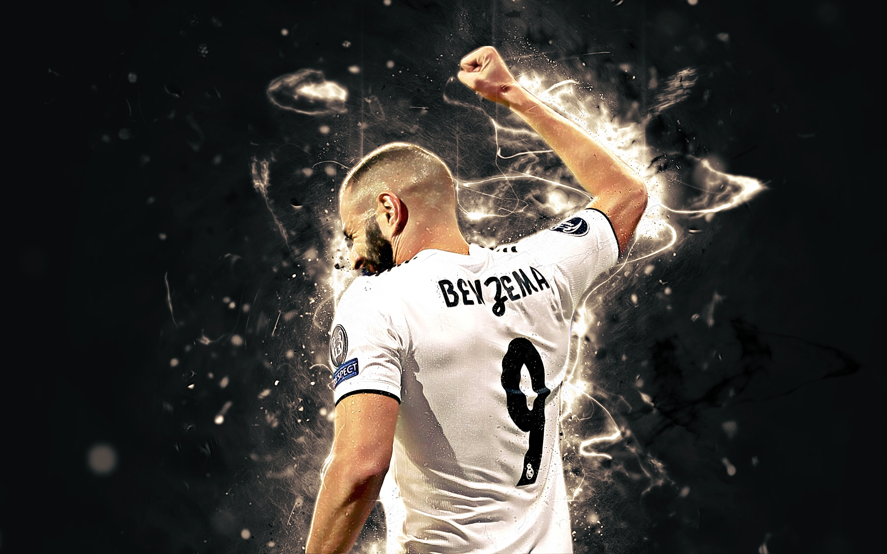 HD desktop wallpaper: Sports, Soccer, French, Real Madrid C F, Karim Benzema download free picture