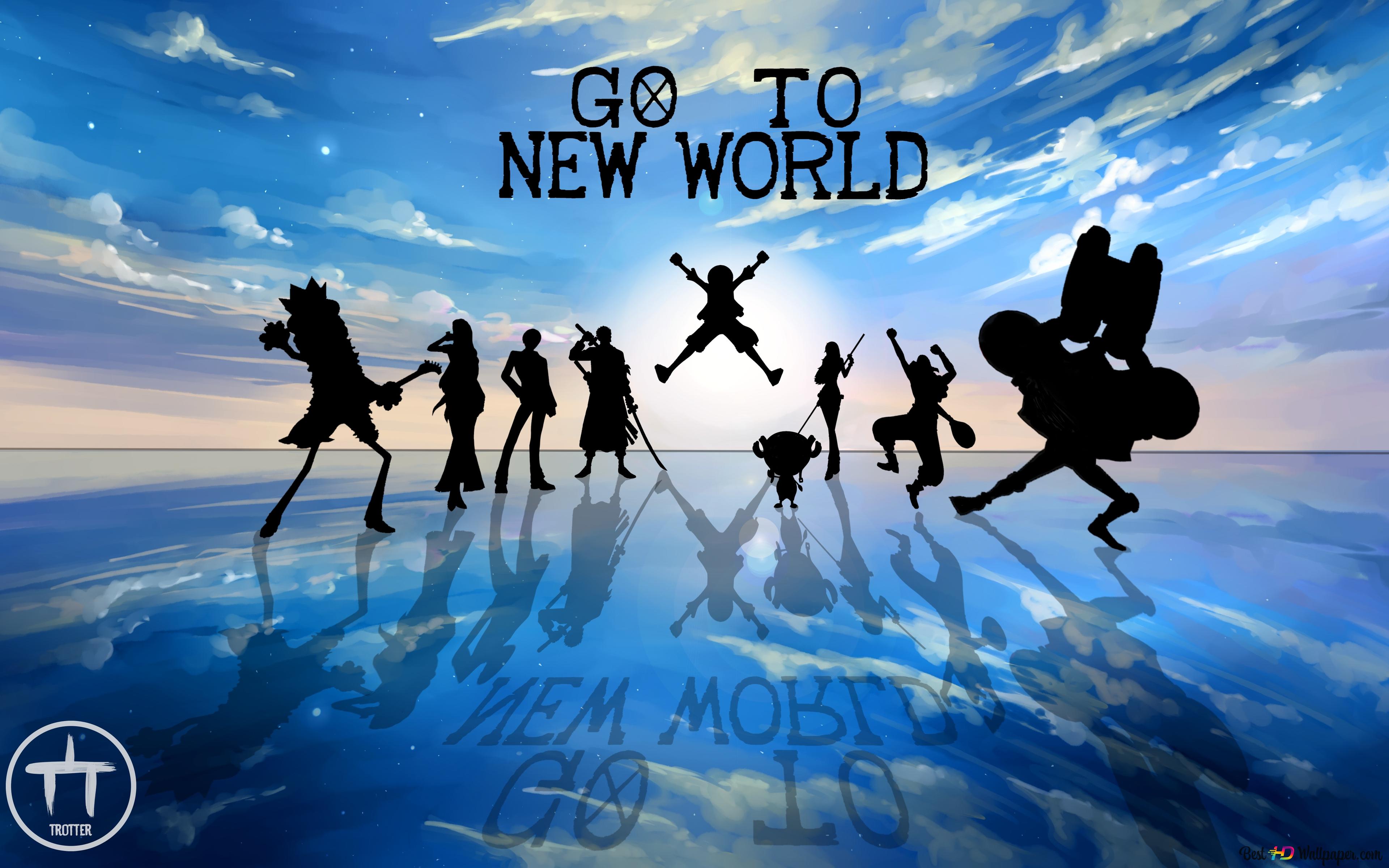 One Piece (GO TO NEW WORLD) 4K wallpaper download