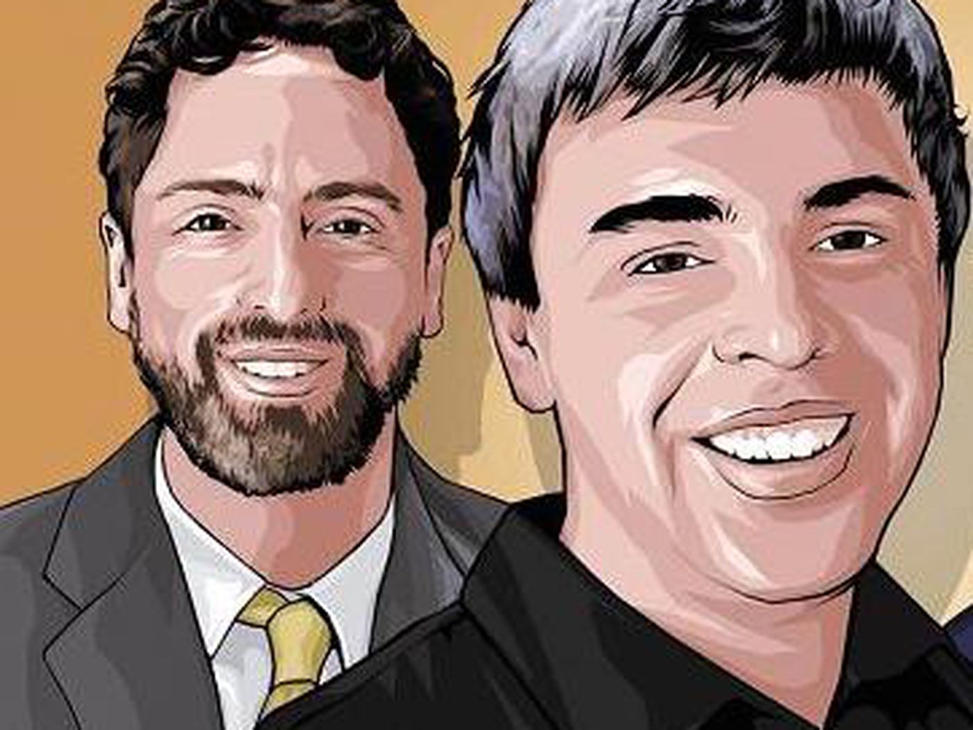 what is larry page and sergey brin famous for