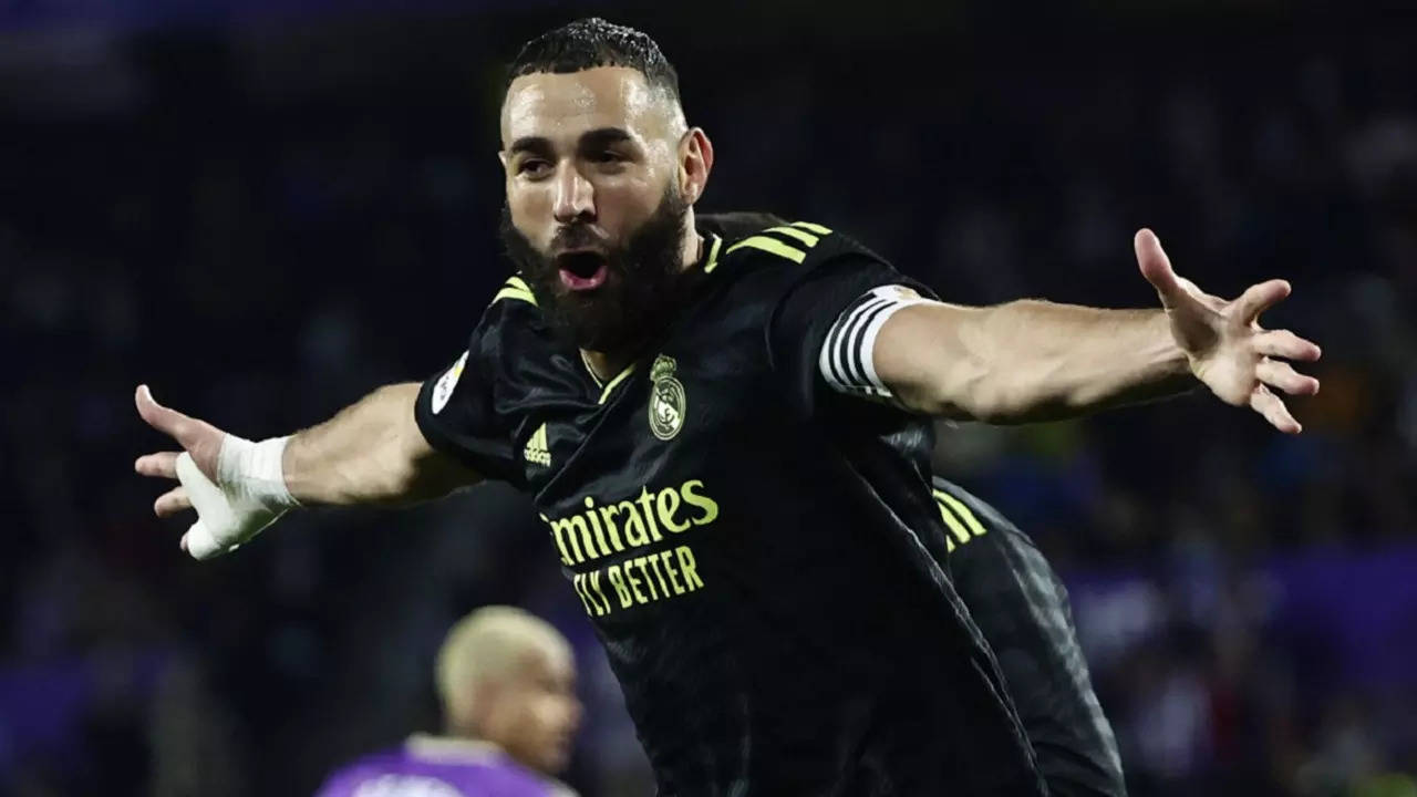 Karim Benzema buries World Cup woe with double strike in Real Madrid victory. Football News, Times Now