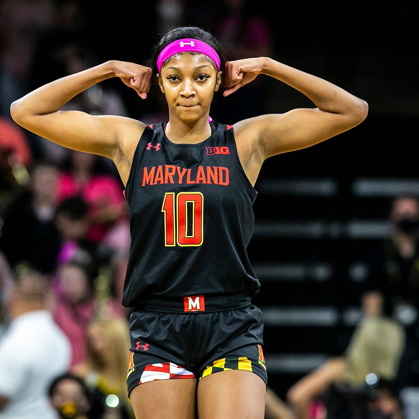 Maryland Women's Basketball's Angel Reese Named An AP Third Team All American, Ashley Owusu, Katie Benzan Earn Honorable Mentions