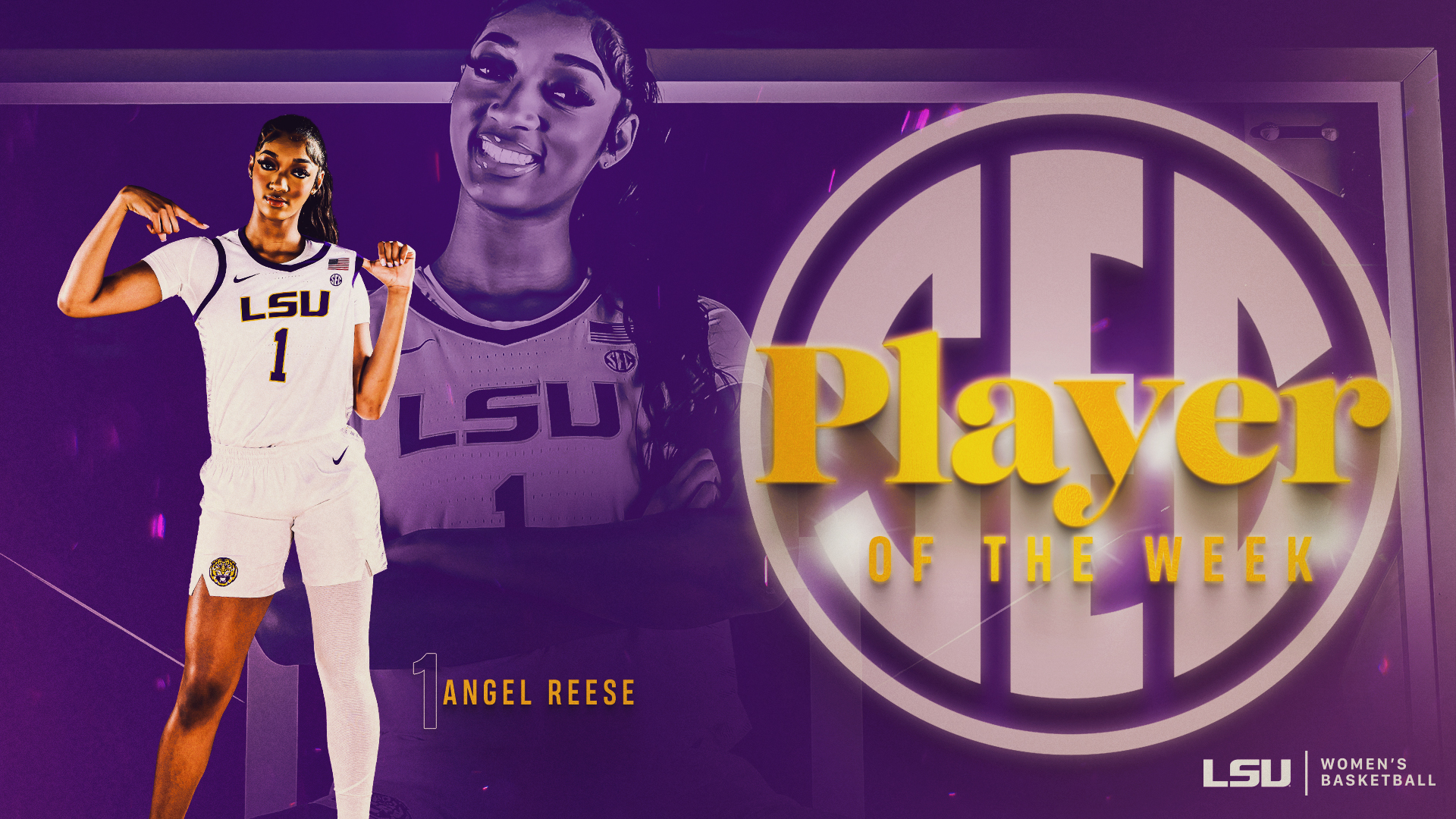 Angel Reese Named SEC Player of the Week
