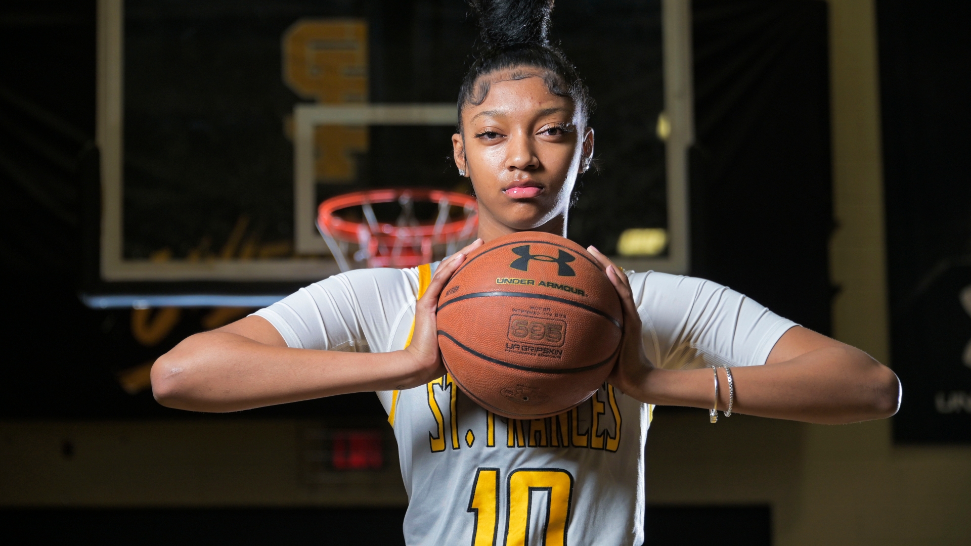 2019 20 High School Female Athlete Of The Year: St. Frances Basketball Star Angel Reese