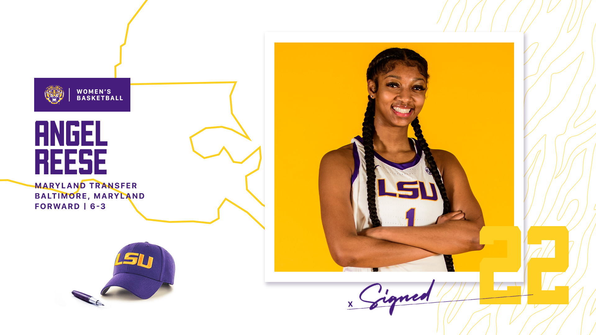 Angel Reese Signs With LSU Women's Basketball
