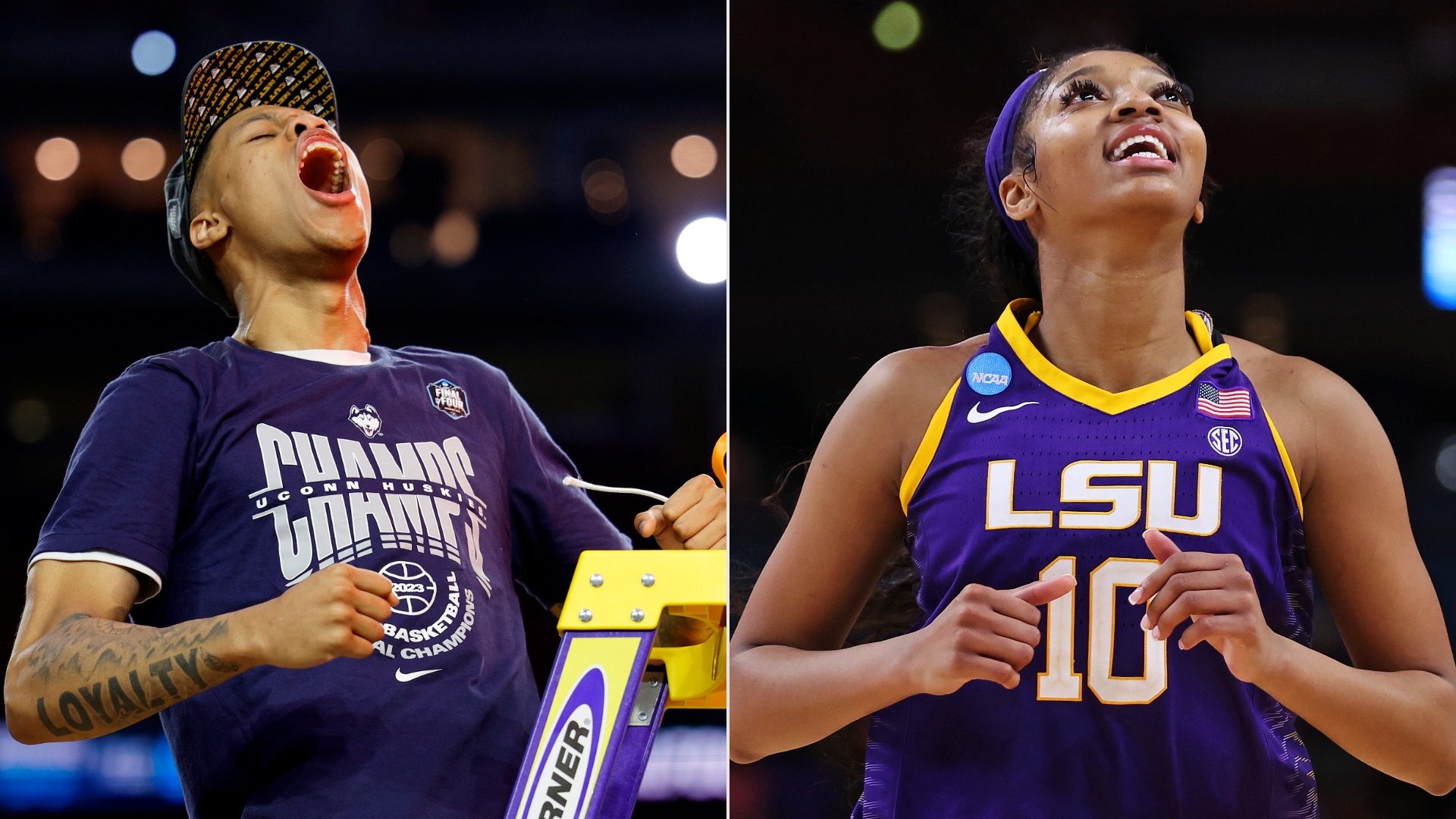 UConn's Jordan Hawkins excited for championship celebration with cousin, LSU's Angel Reese: 'The cookout gone be lit'
