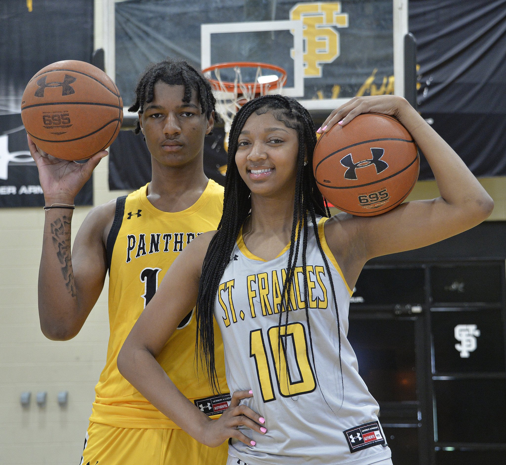 Maryland basketball commits Julian and Angel Reese