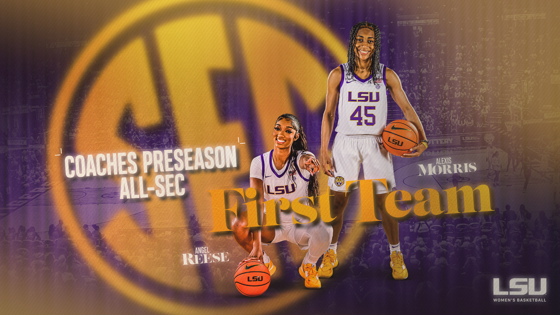 Morris And Reese Tabbed Preseason All SEC First Team By League's Coaches