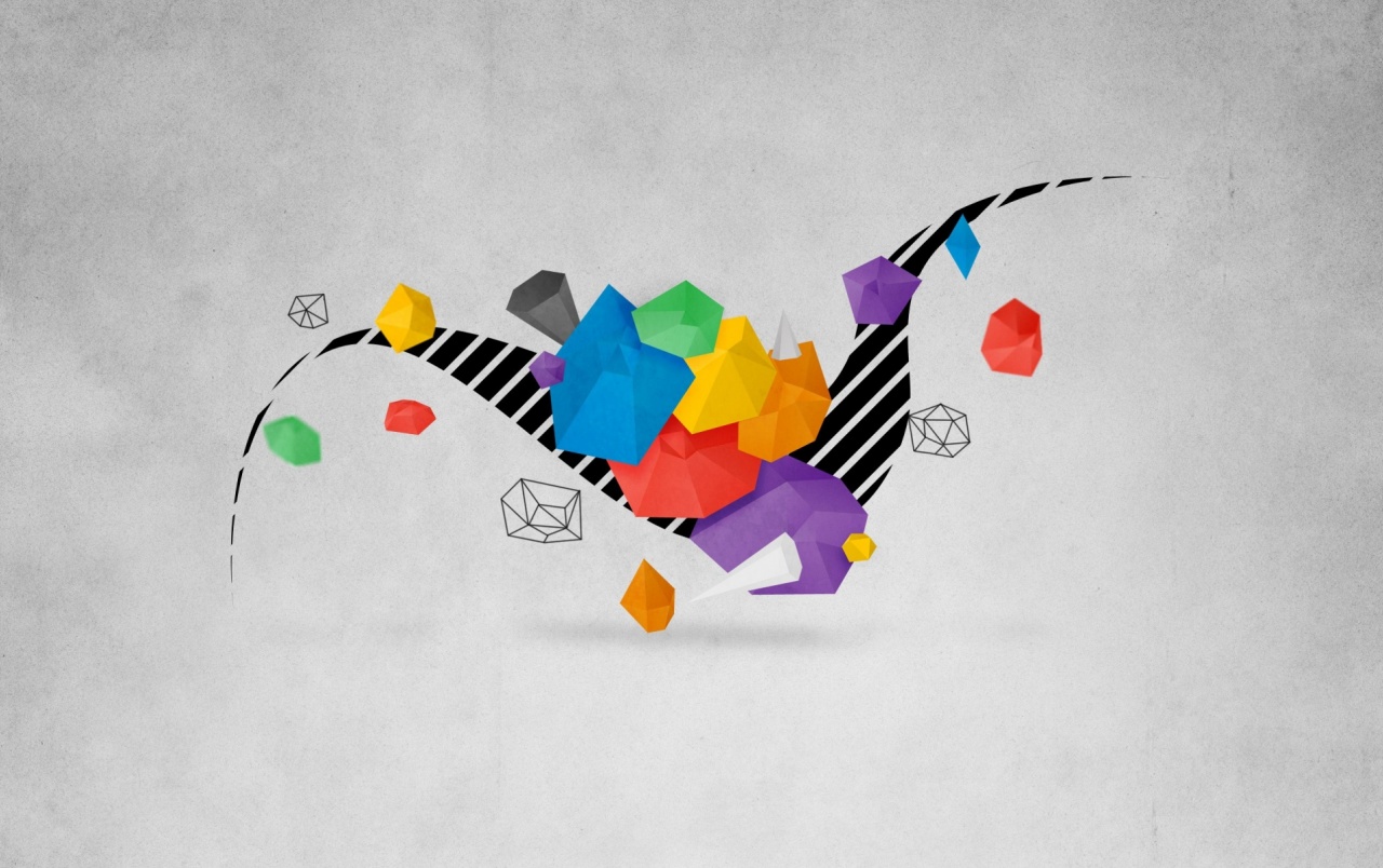 Origami Figure Surrealism wallpaper. Origami Figure Surrealism