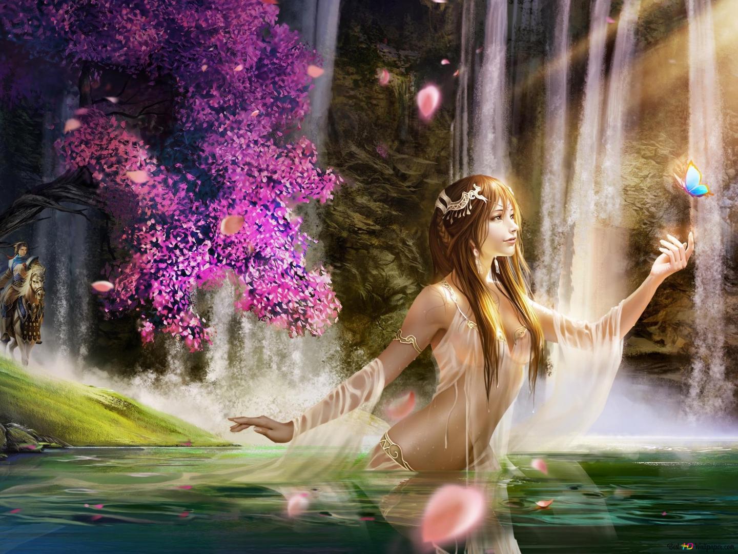 Nature Fairy HD wallpaper download