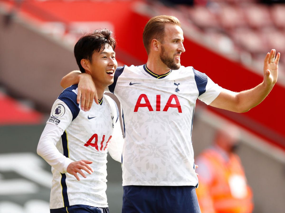 The Four Words Harry Kane Said To Son Heung Min That Made Him Laugh At Southampton
