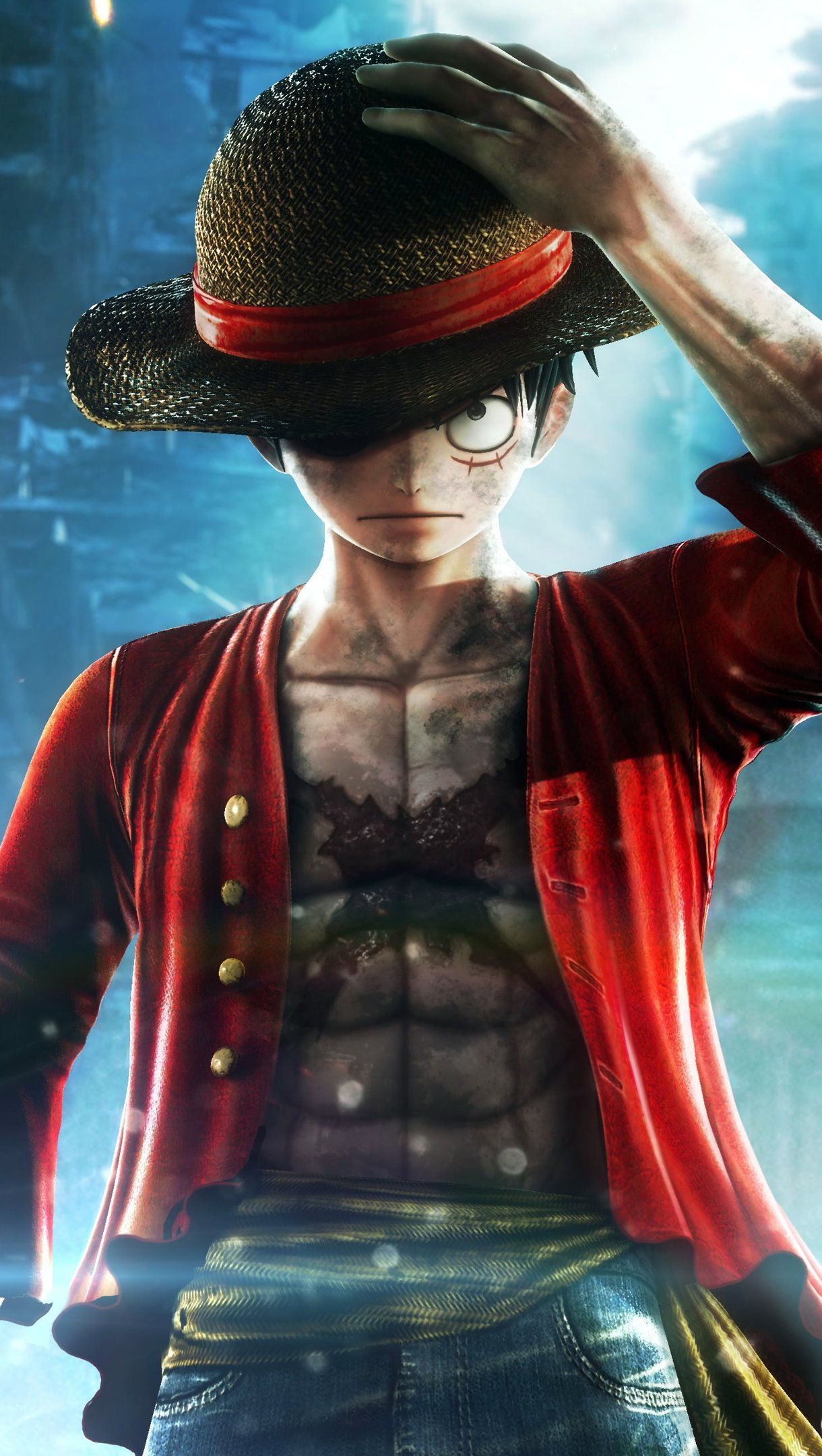 Luffy Background Discover more Eiichiro Oda, Fictional Character, Luffy, Manga Series, One Piece wallpaper.. Wallpaper hitam lucu, Gambar tim, Cowok anime tampan