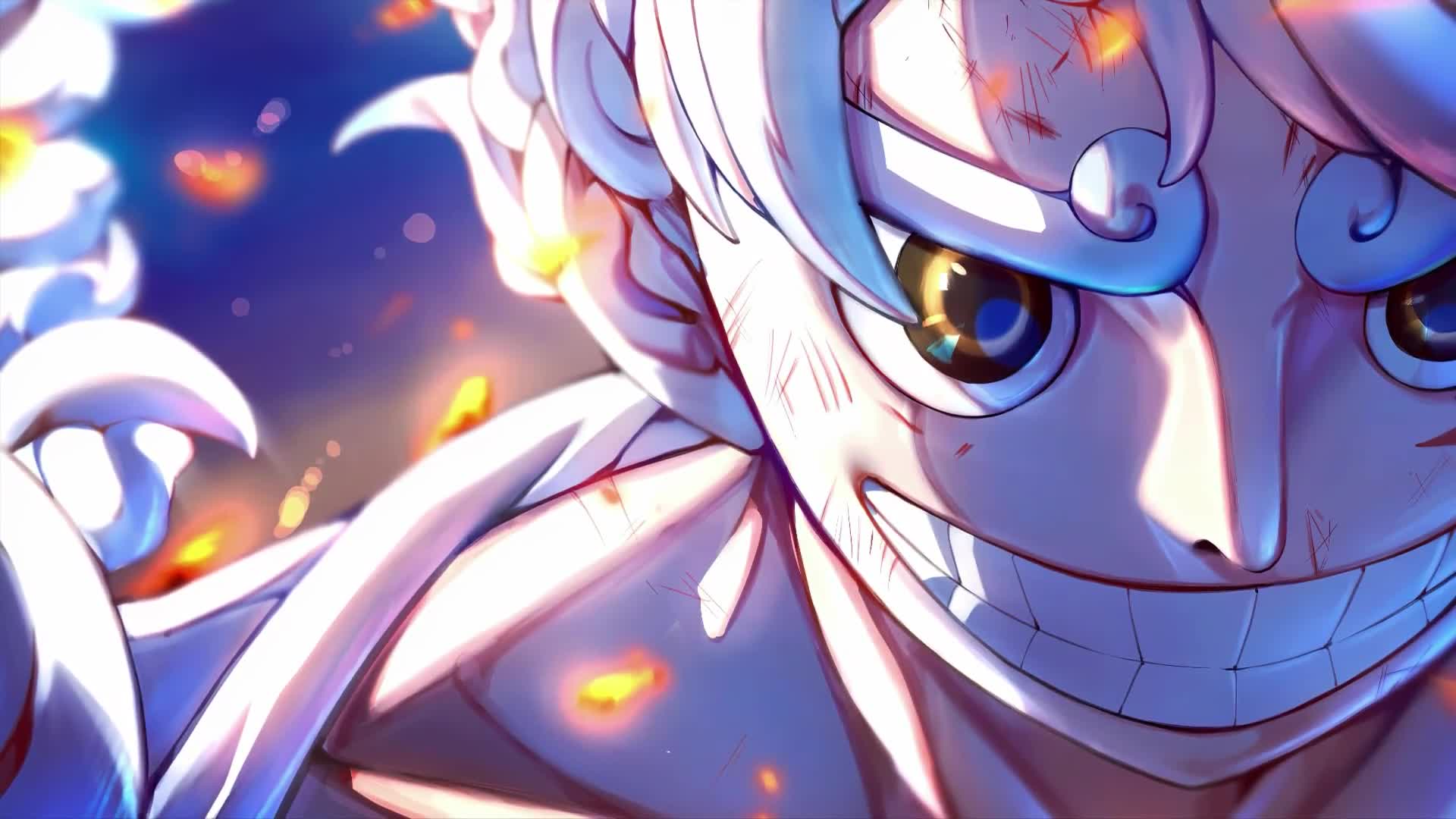 Monkey Luffy. Gear 5. One Piece 4K Quality Background Desktop Wallpaper