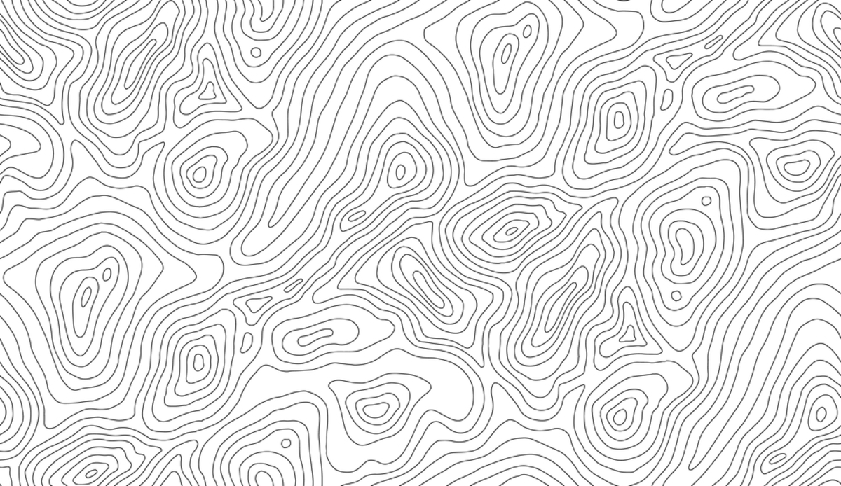 Seamless Vector Topographic Map Background White On Dark, Cross, Topography, Navigation Background Image And Wallpaper for Free Download