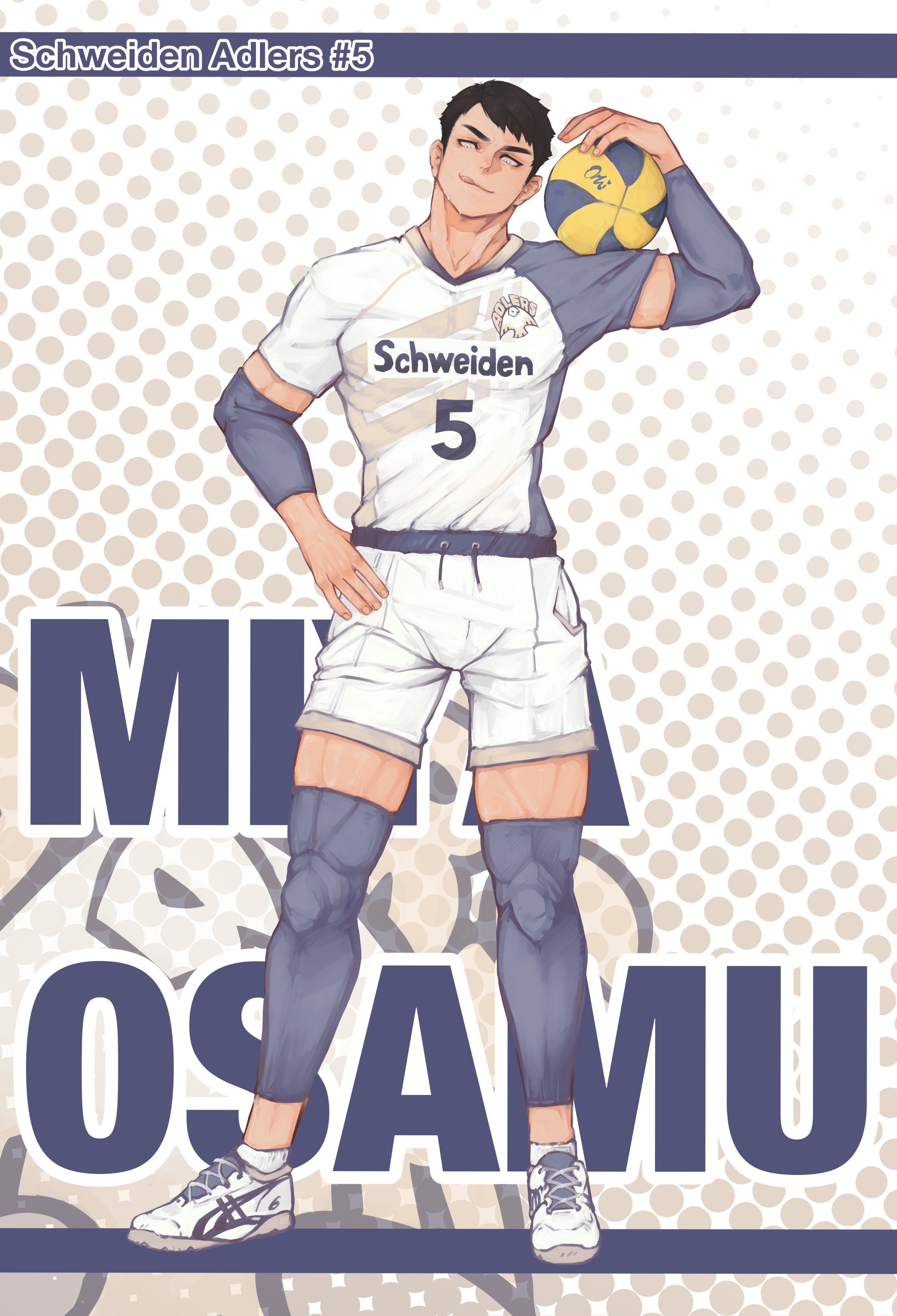 ₊*:・Fi Fi ・:*₊ Stickers&prints Up ! Adlers Osamu Miya !! I'm Sorry This Took So Long