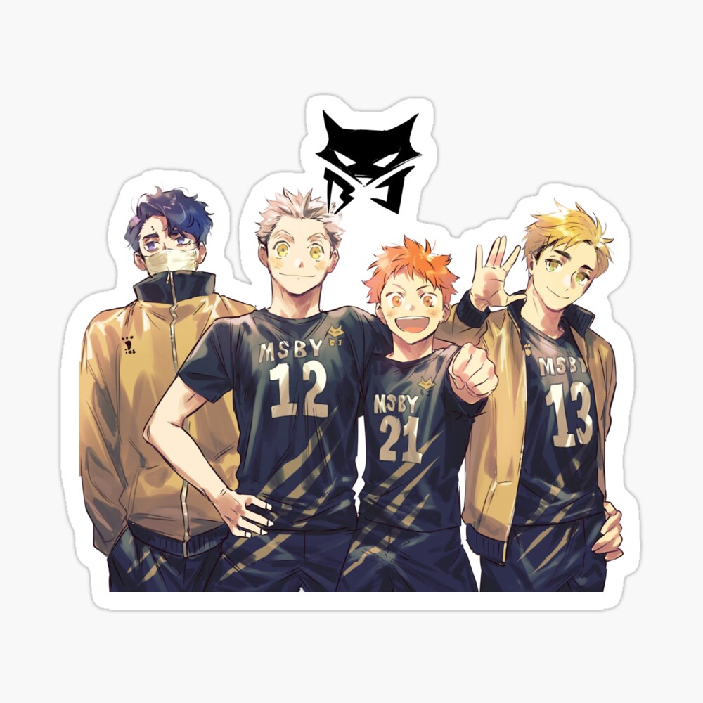 Team MSBY Black Jackal Haikyuu Poster