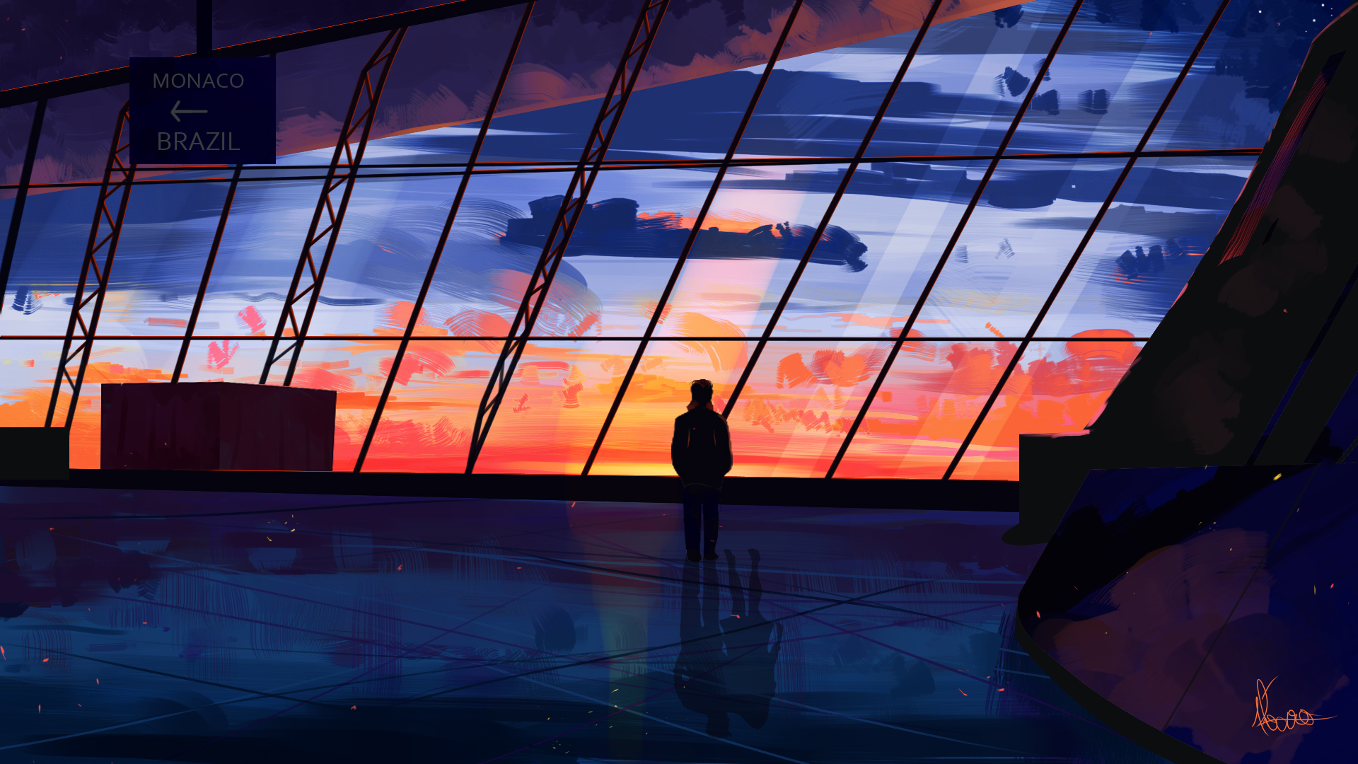 Airport HD Wallpaper and Background