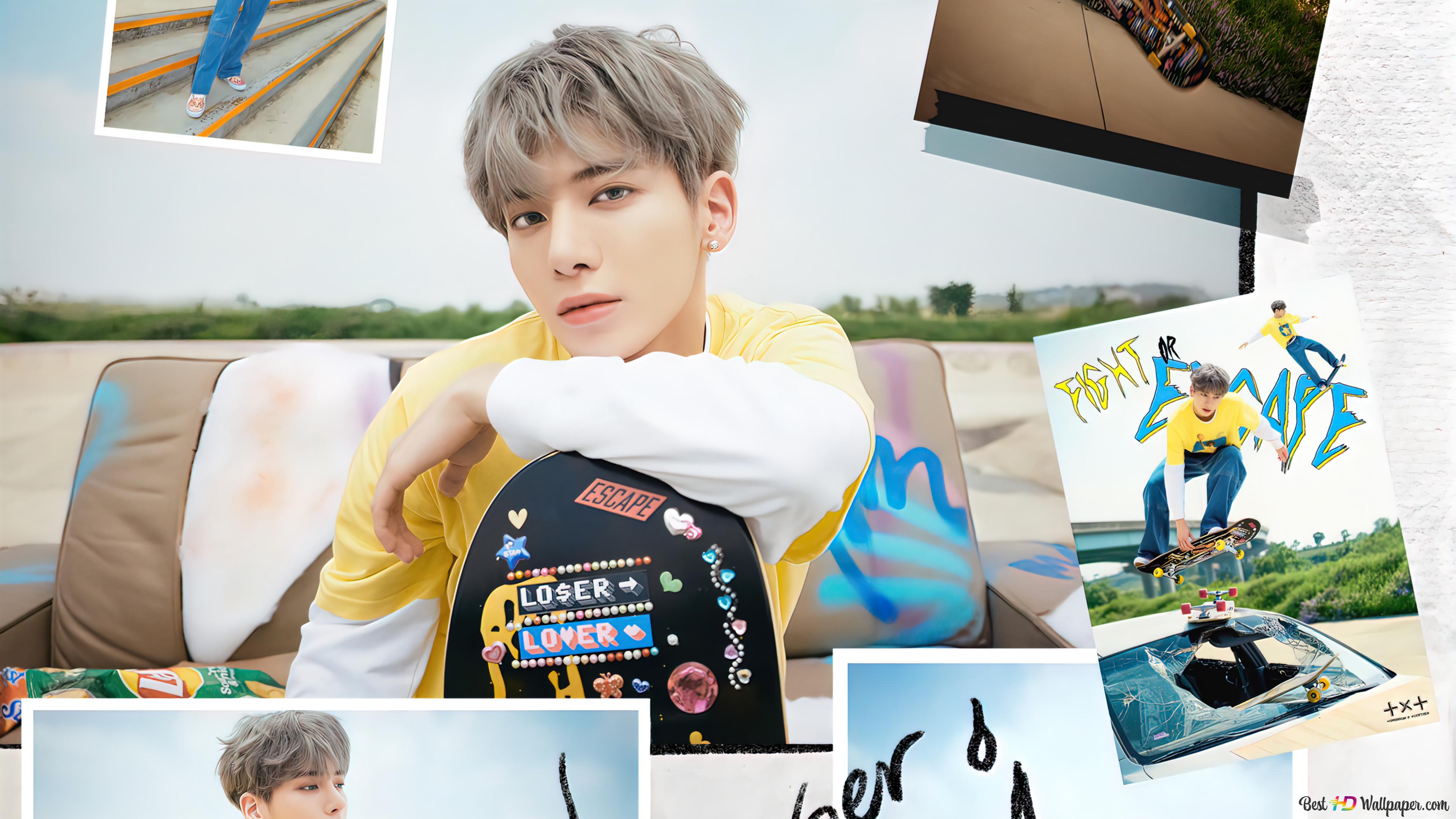 TXT Taehyun=Lover MV Shoot. The Chaos Chapter, Freeze Album (Fight or Escape Ver.) 4K wallpaper download