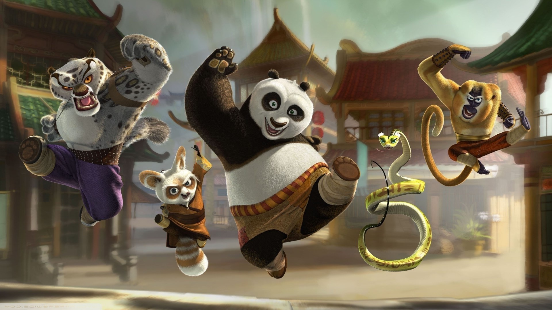 kung fu panda Wallpaper HD / Desktop and Mobile Background