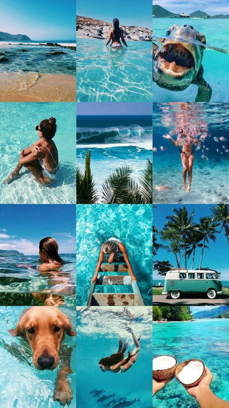 Beach wallpaper, Aesthetic wallpaper