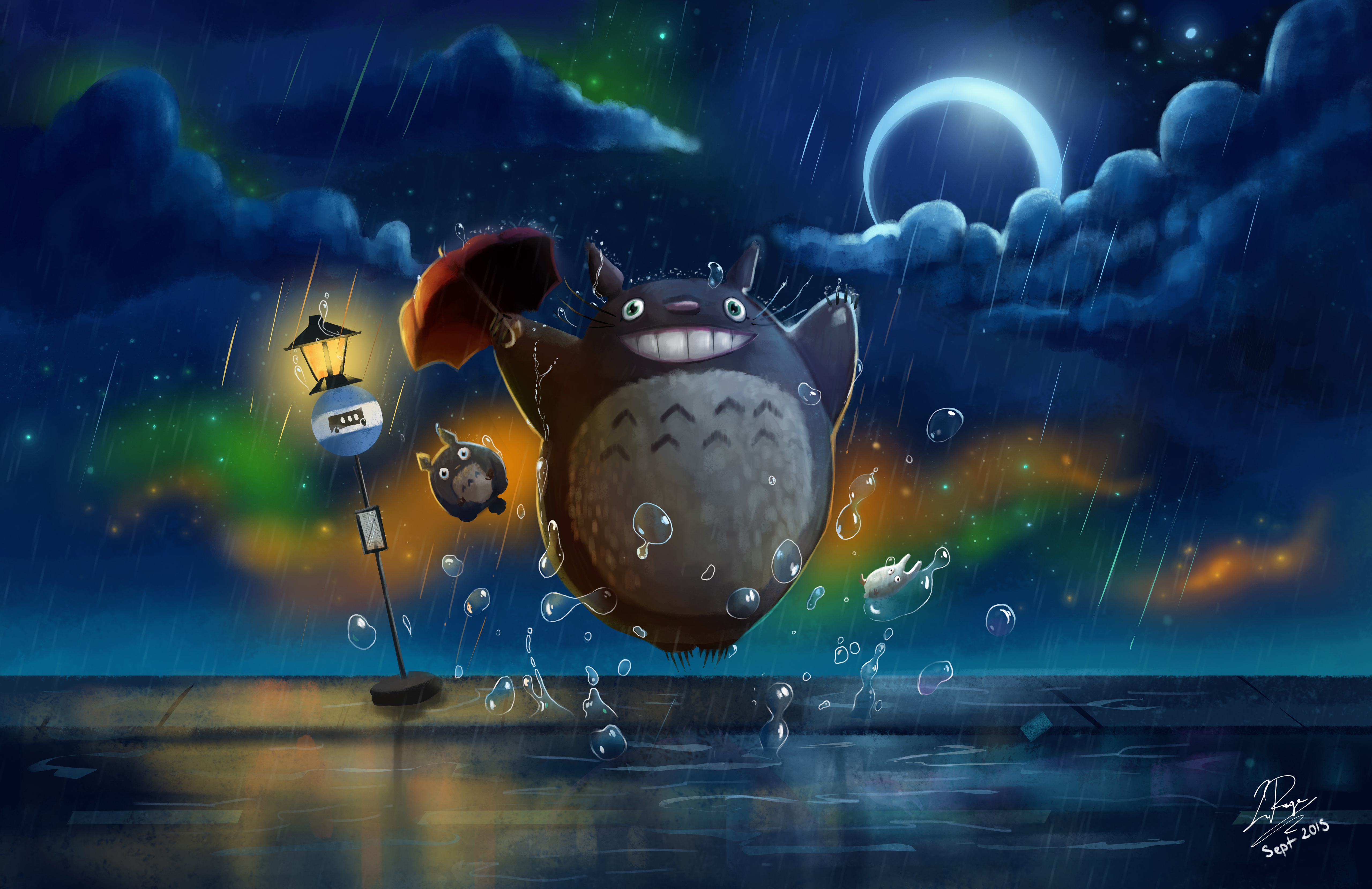 My Neighbor Totoro Wallpaper 4K, Tonari no Totoro, Movies