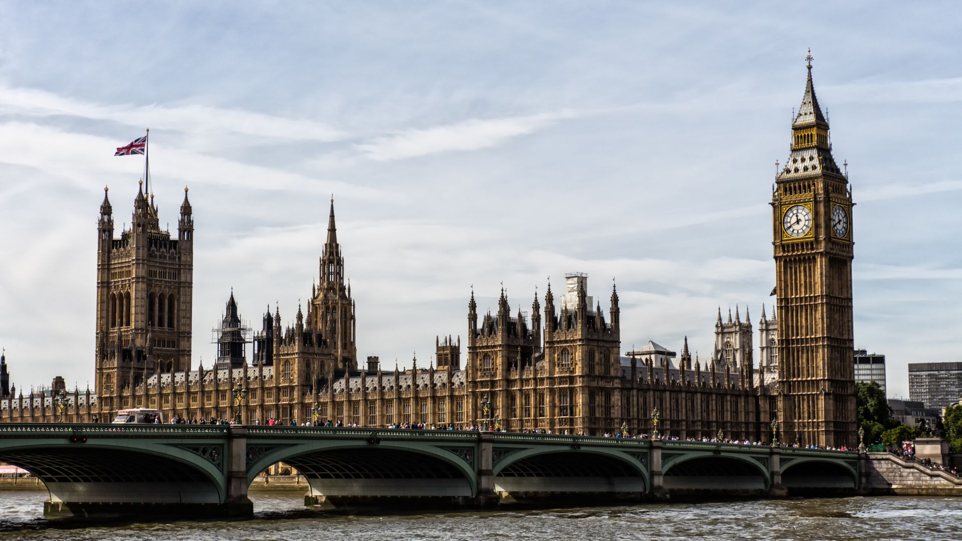 Desktop Wallpaper London, Big Ben, Tower Bridge, United Kingdom, HD Image, Picture, Background, Fojqg5