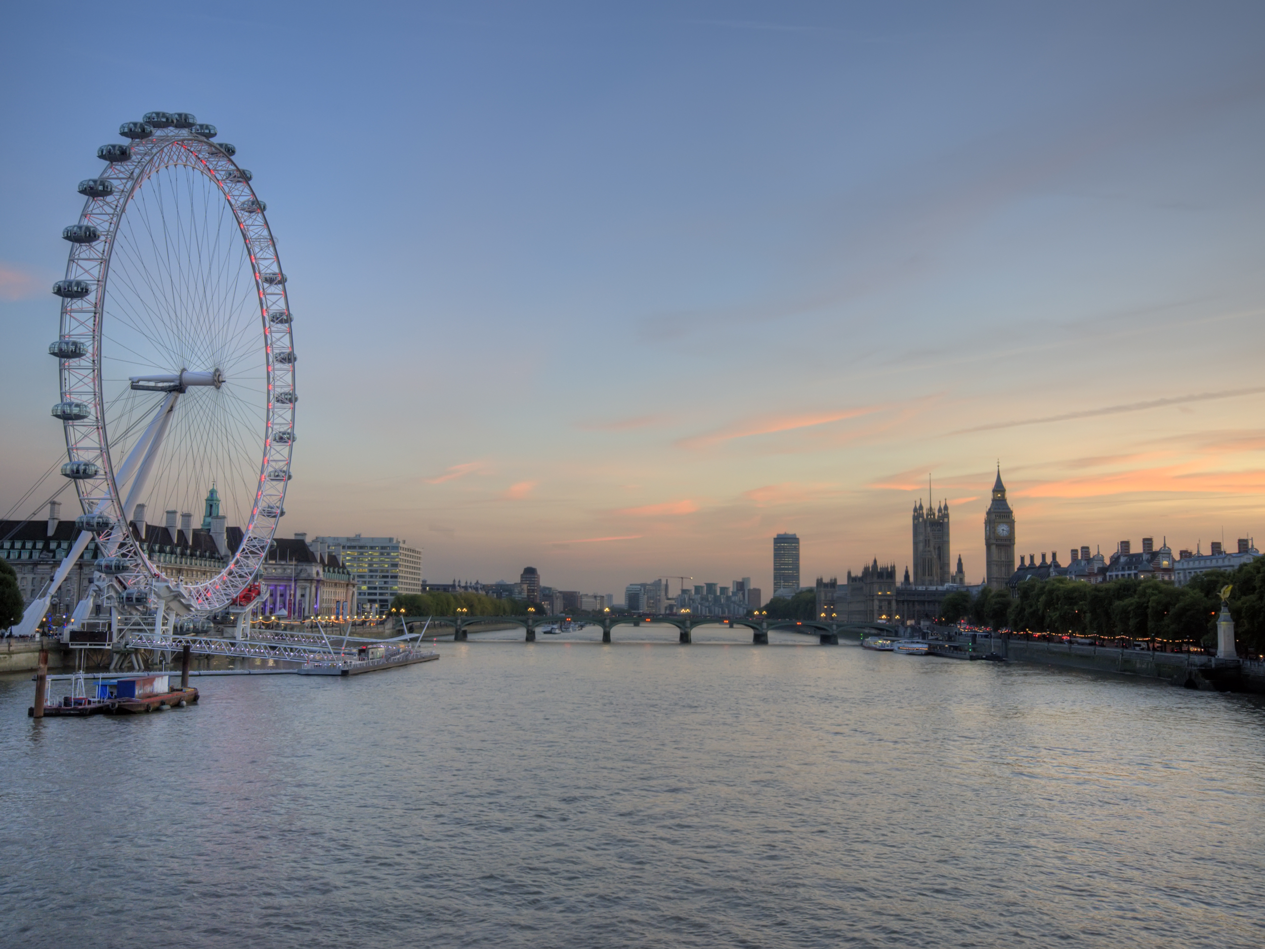 London Eye and Big Ben wallpaper. London Eye and Big Ben