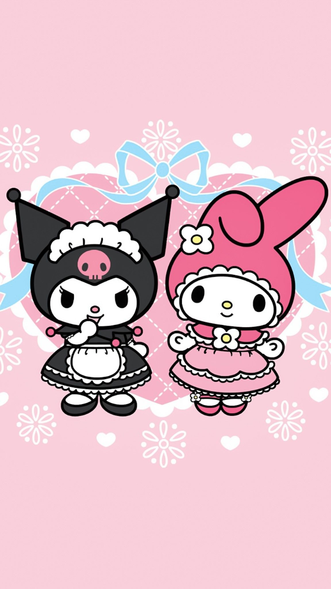 Kuromi BG. Hello kitty iphone wallpaper, Melody hello kitty, Hello kitty wallpaper