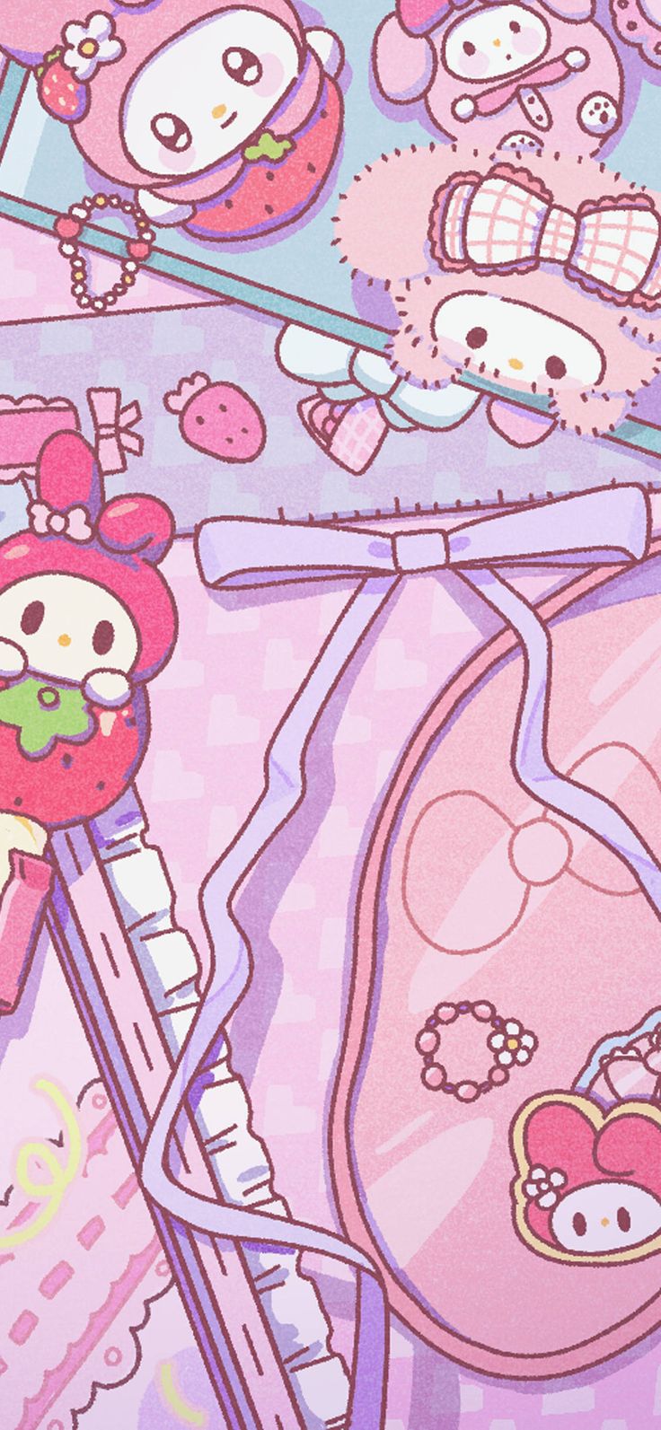 sleepy. Pink wallpaper anime, Hello kitty iphone wallpaper, Walpaper hello kitty