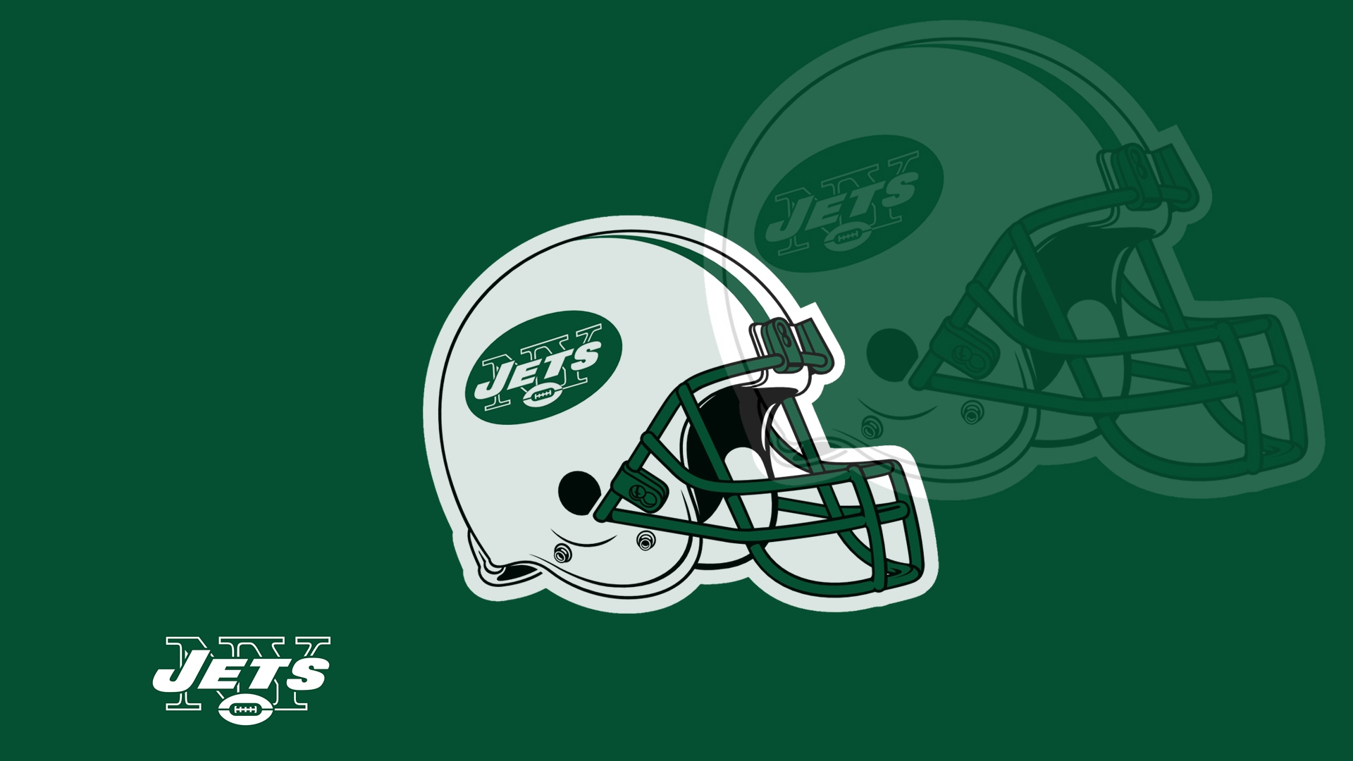 Download New York Jets NFL Team Logo Wallpaper