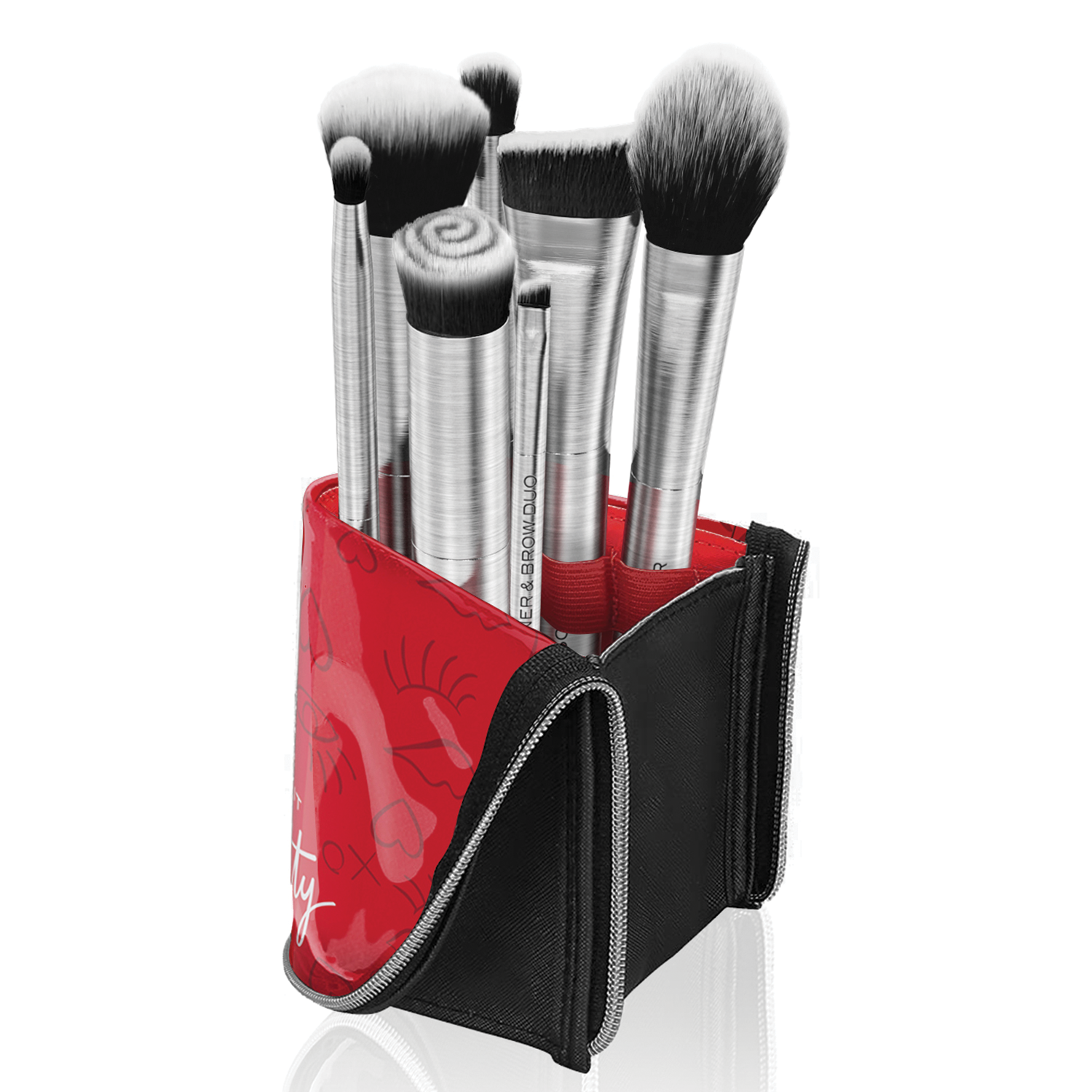 Make It Pretty Professional Makeup Brush Set & Travel Case