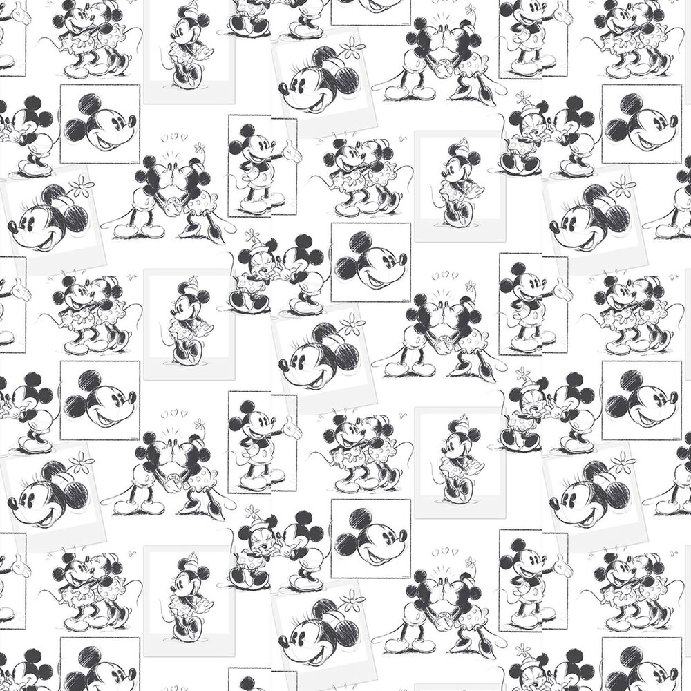 Mickey Mouse Black And White Wallpapers - Wallpaper Cave