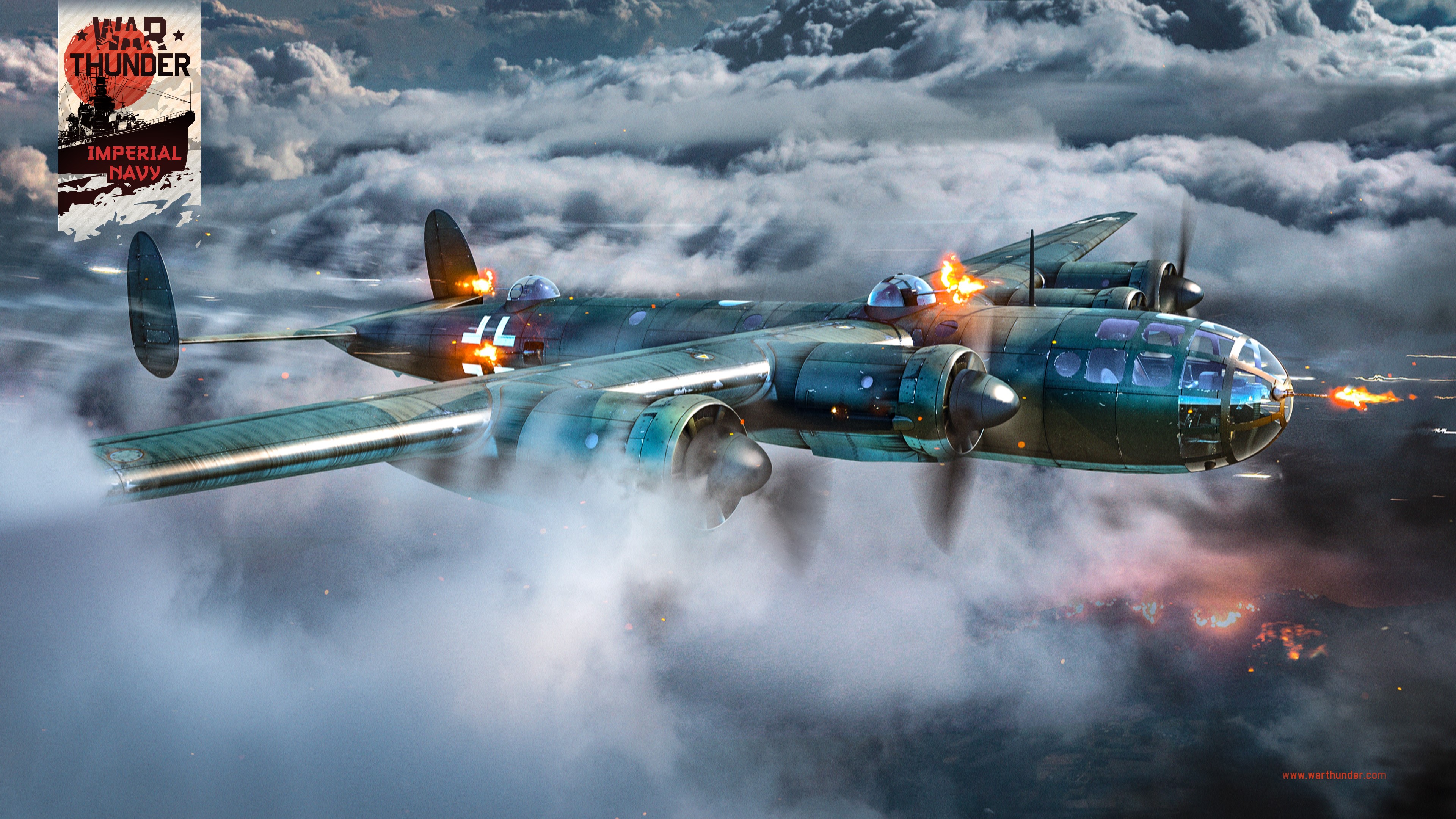 4K, Me planes, World War II, War Thunder, Bomber, German Army Gallery HD Wallpaper