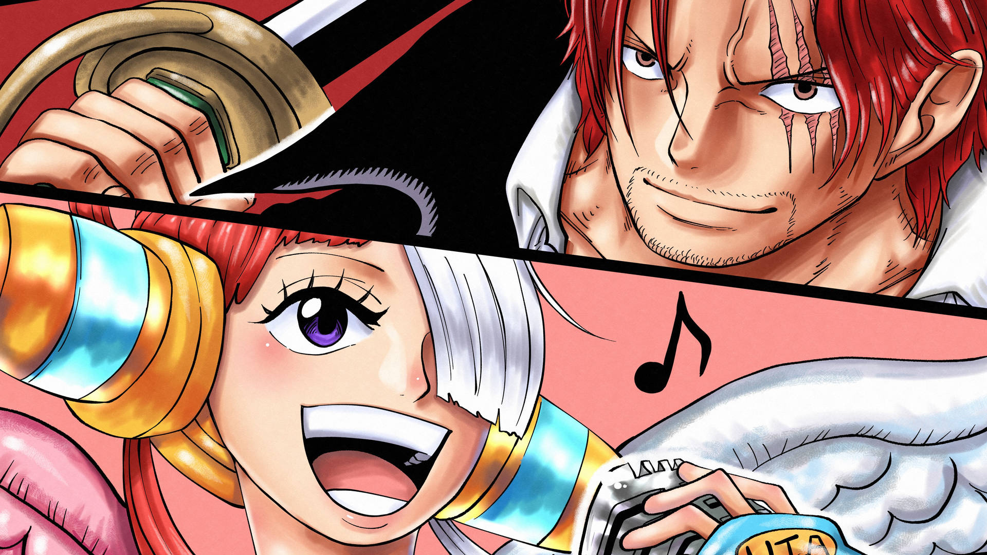 Download Nami And Shanks One Piece Desktop Wallpaper