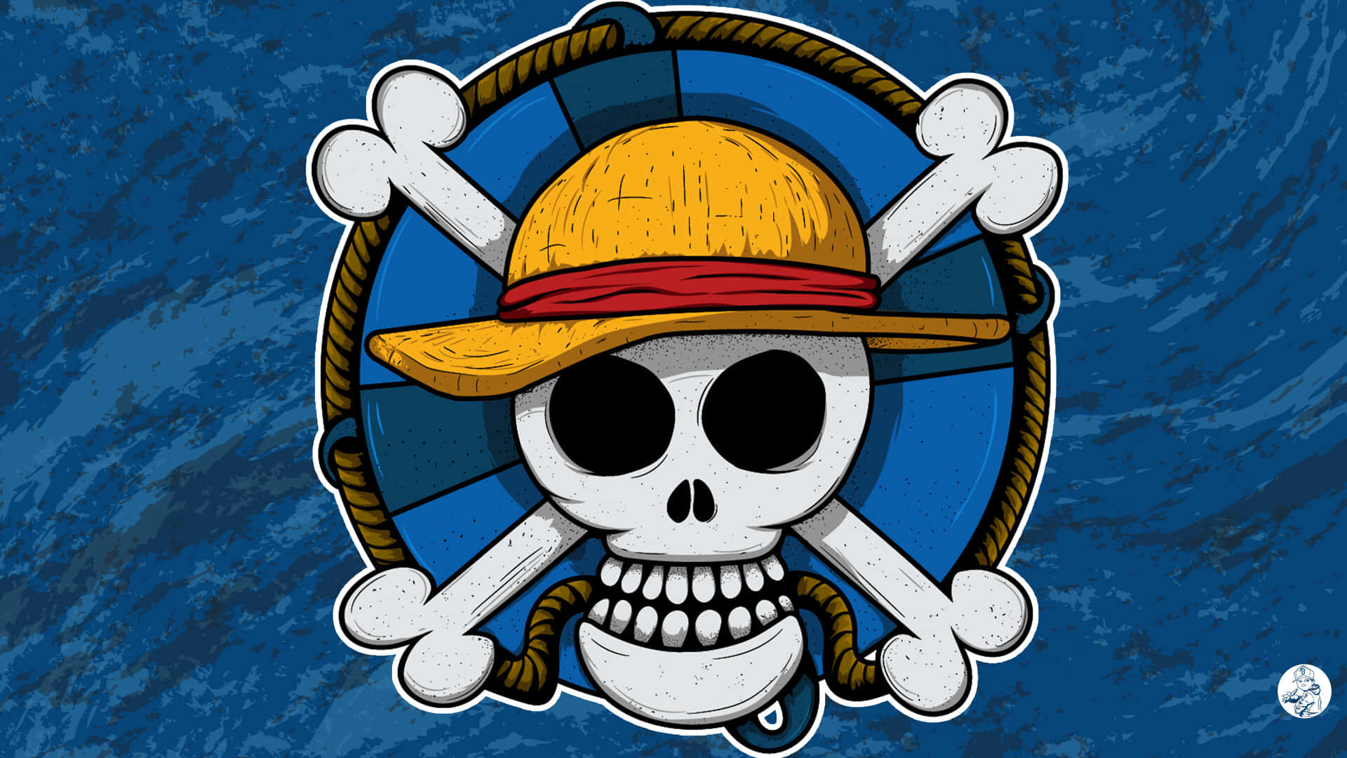 Download One Piece Anime Straw Hat Logo Wallpaper