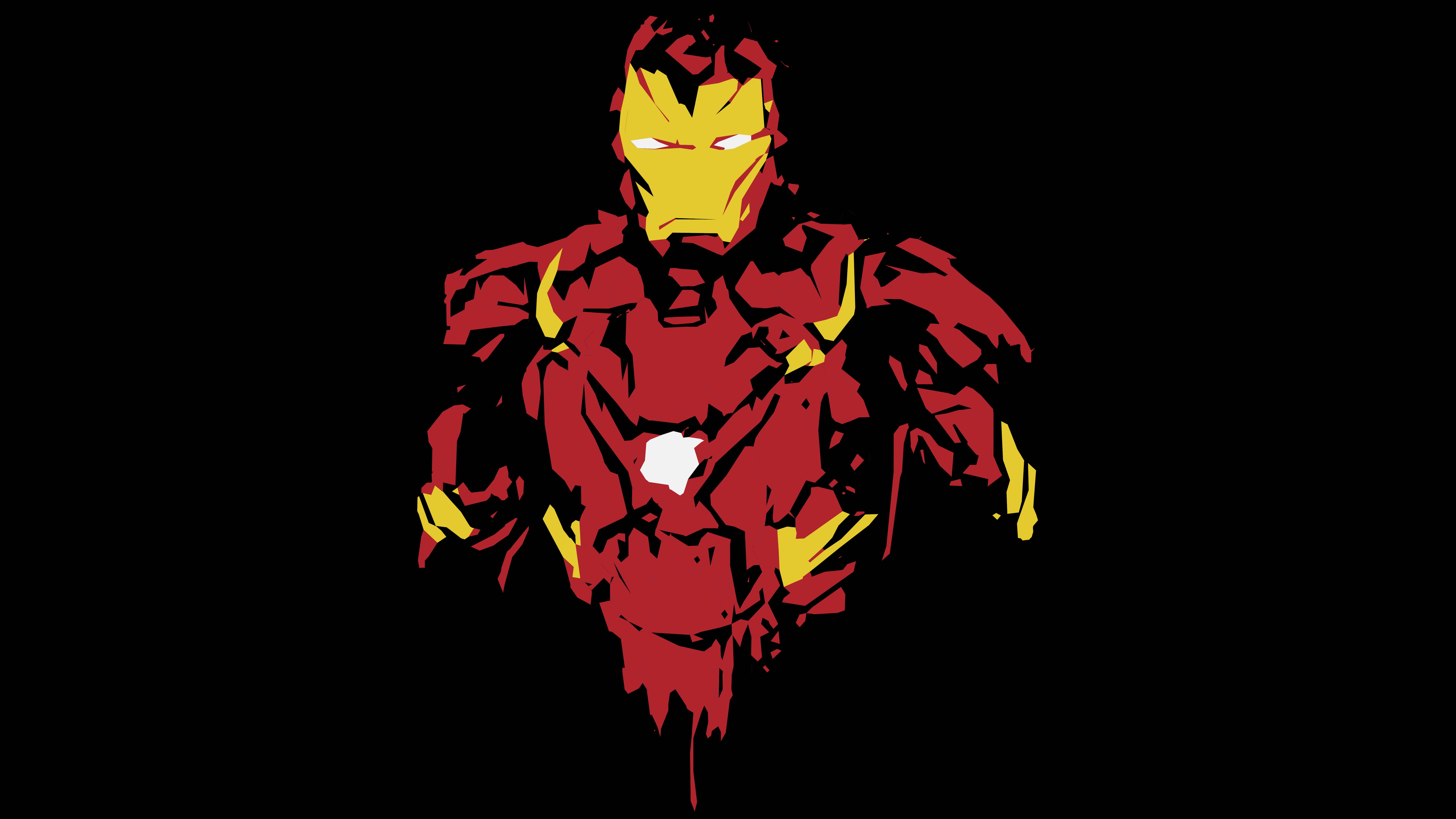 PC WALLPAPER ULTRA HD 8K IRONMAN. Iron man, Black background, Marvel comics