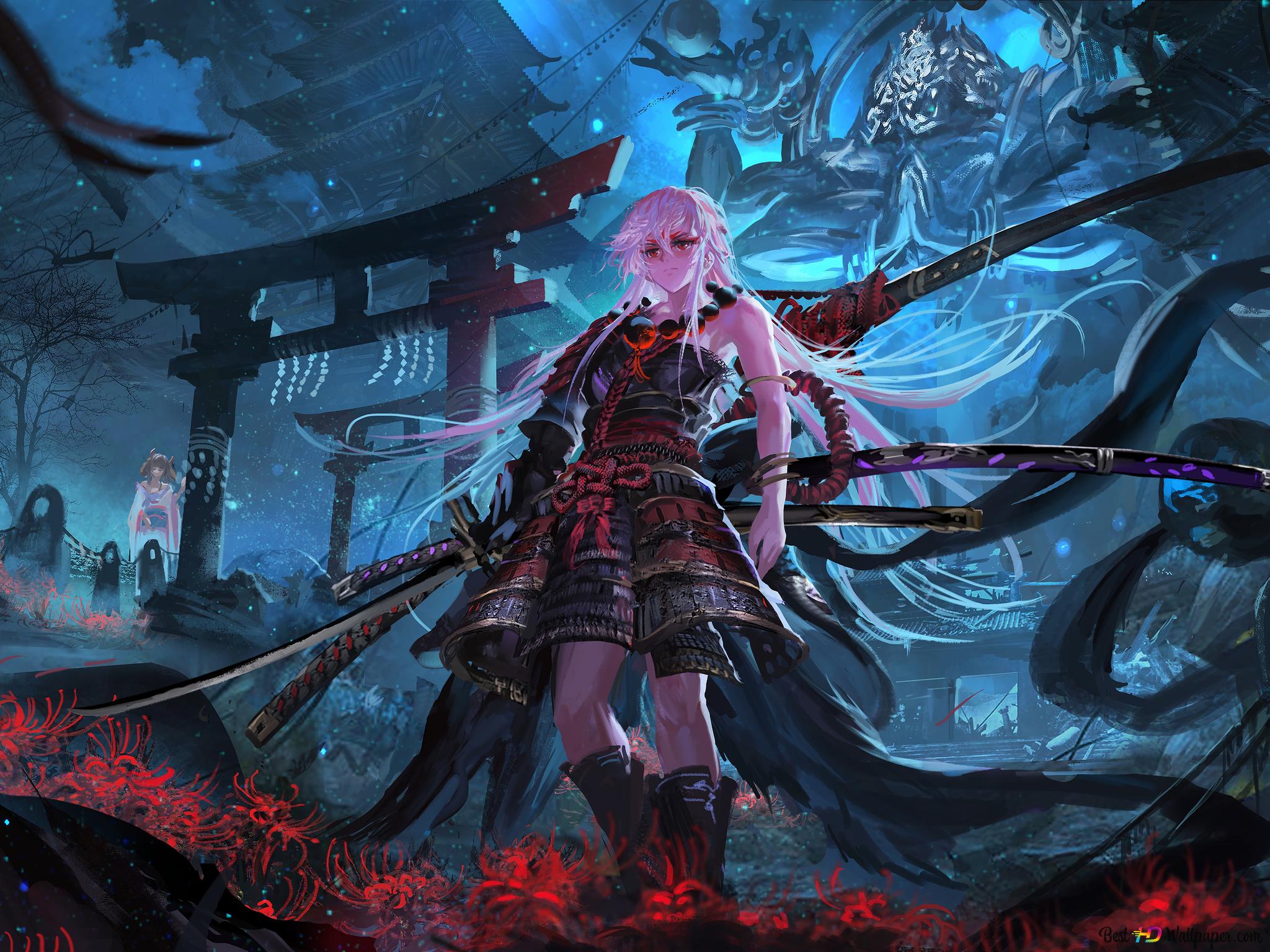 Anime samurai wallpaper by ShadowXGhostly - Download on ZEDGE™ | 1c33