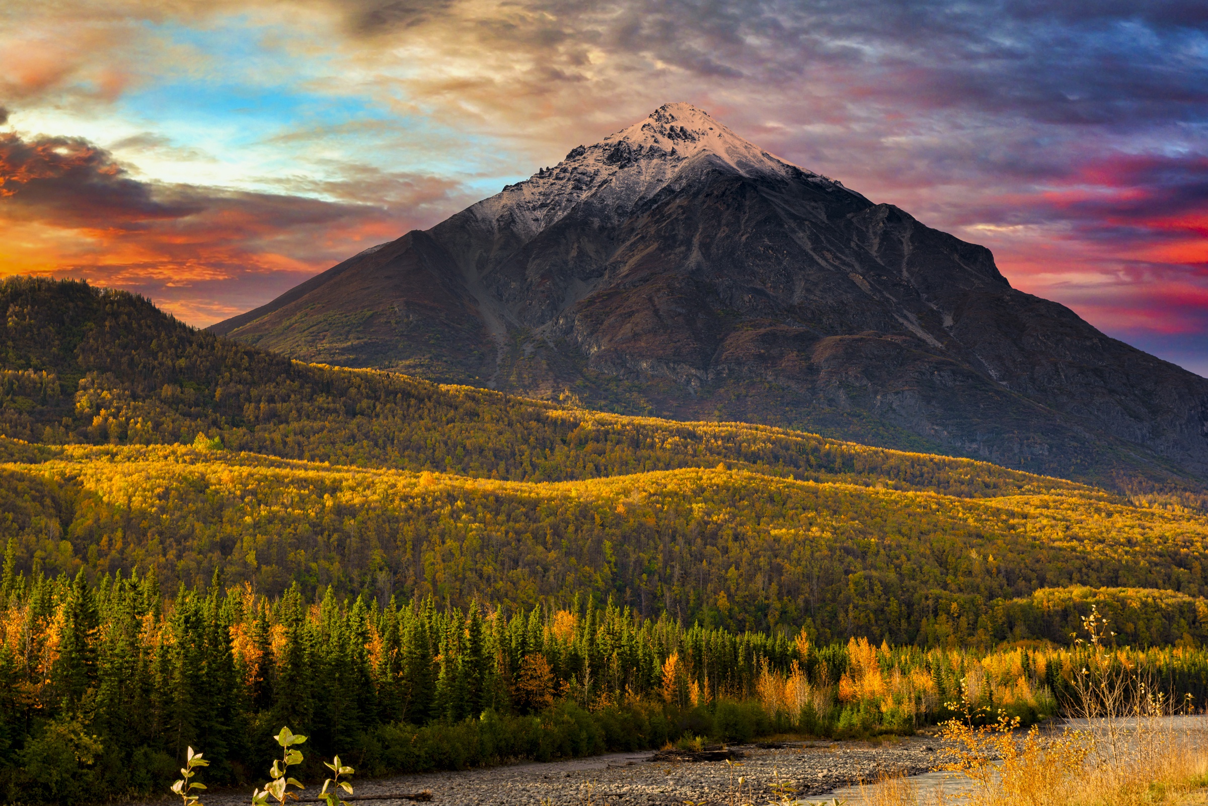 Sunset In Alaska 4k Wallpapers - Wallpaper Cave