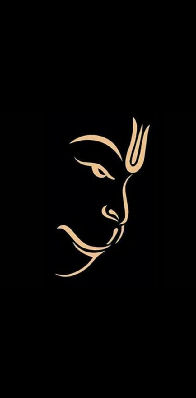 Hanuman Face Wallpaper
