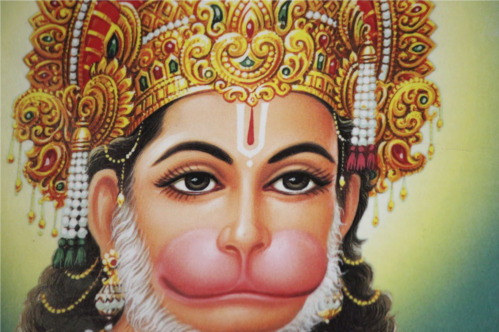 Hanuman Face Wallpaper