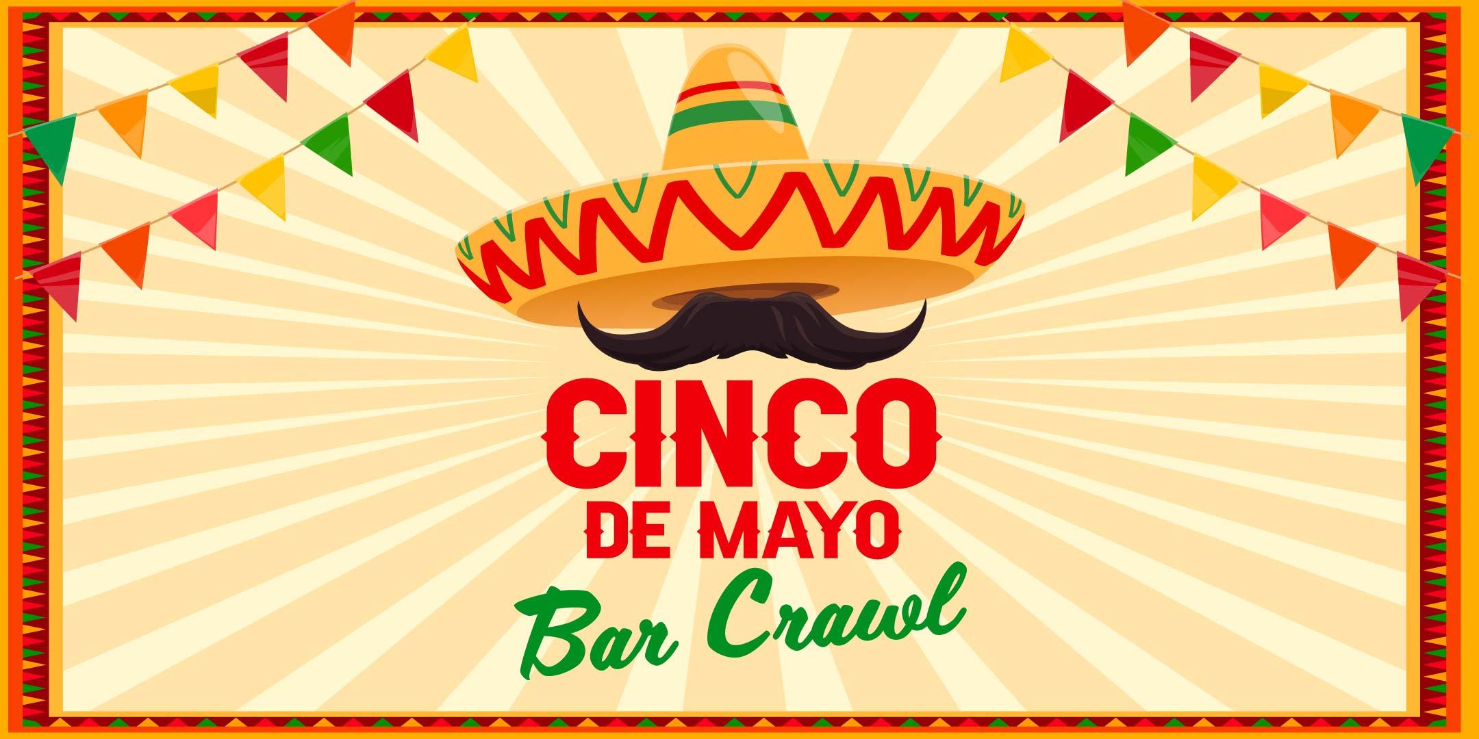 Cinco de Mayo Bar Crawl in River North's Cinco de Mayo Party! at Chicago Bar Crawls, May 6 2023