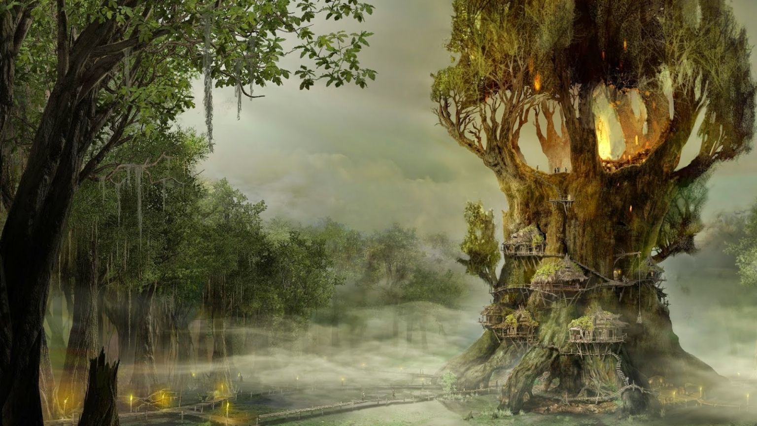 when the fantasy world got a giant tree