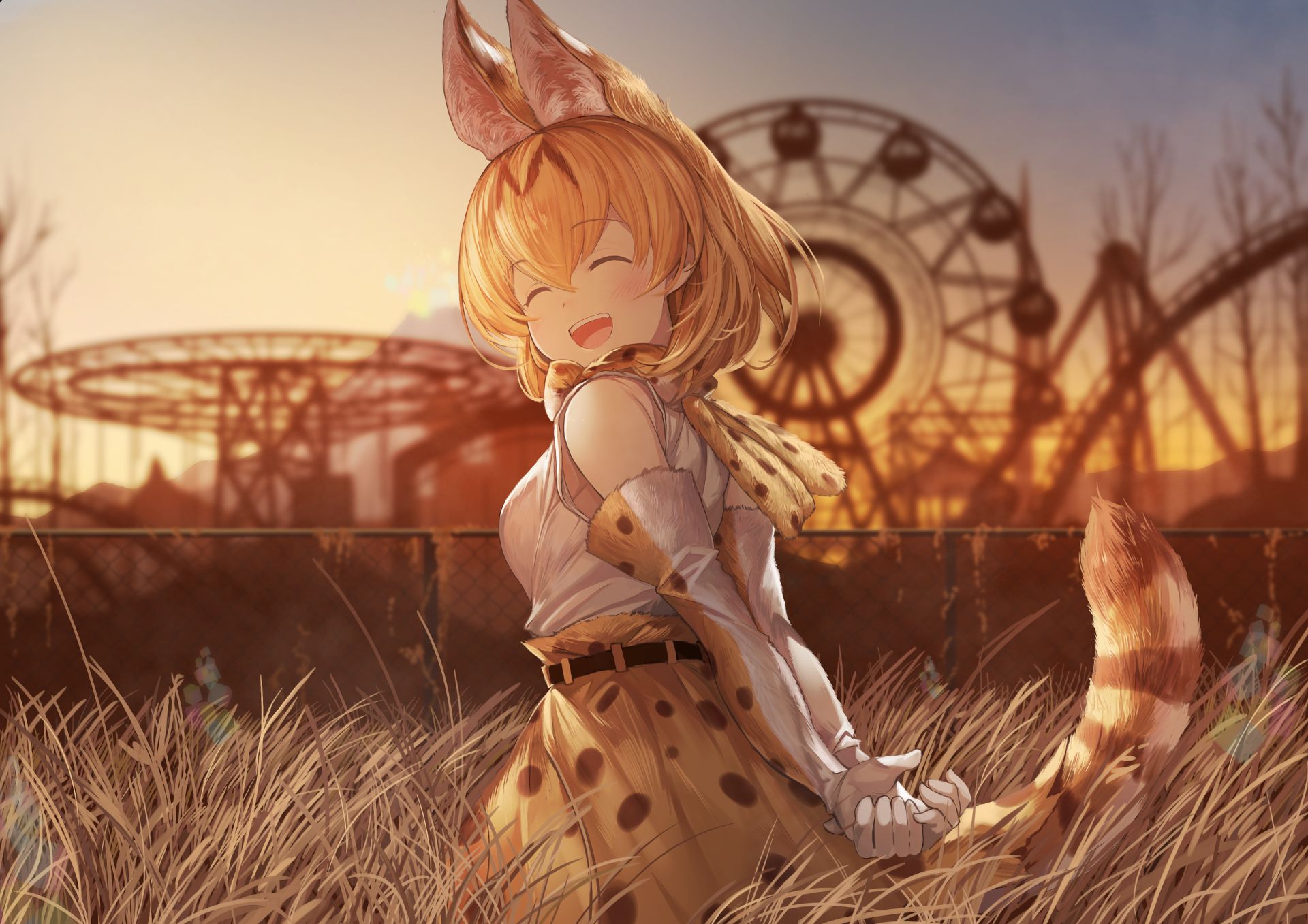 Kemono Friends wallpaper for desktop, download free Kemono Friends picture and background for PC