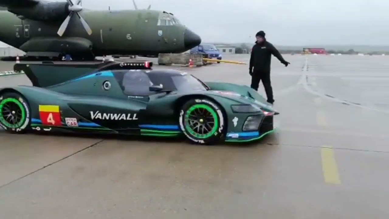 ByKolles Vanwall takes their first Shakedown with LMH Hypercar!