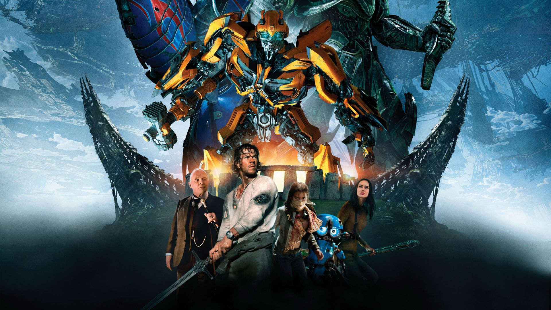 Desktop Wallpaper Transformers: The Last Knight, 2017 Movie, Cast, Poster, HD Image, Picture, Background, W2 Fu3