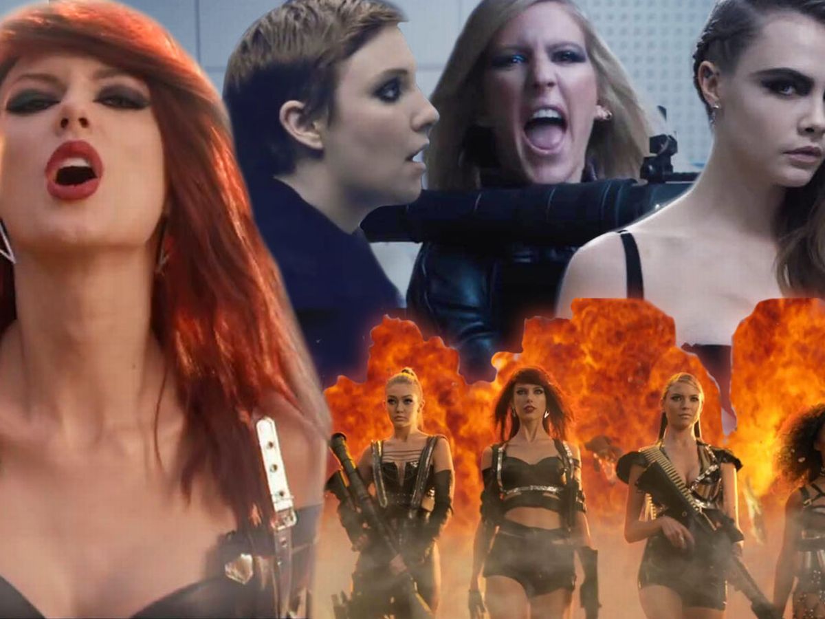 Taylor Swift Recruited An A List Cast For Her Bad Blood Video For FREE Dissed Katy Perry