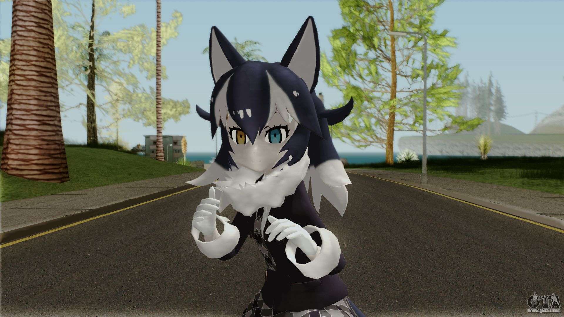 Kemono Friends Gray Wolf for GTA San Andreas