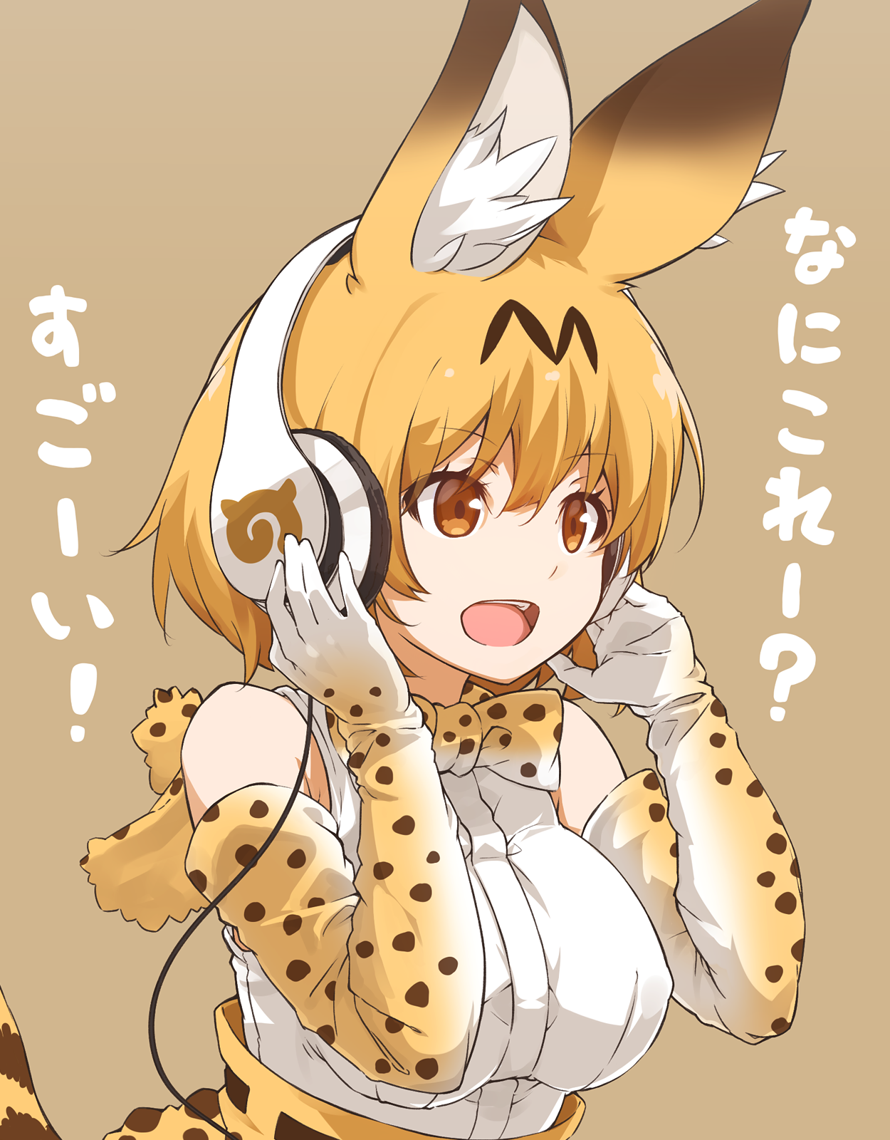 Wallpaper, Kemono Friends, Serval Kemono Friends 1250x1600