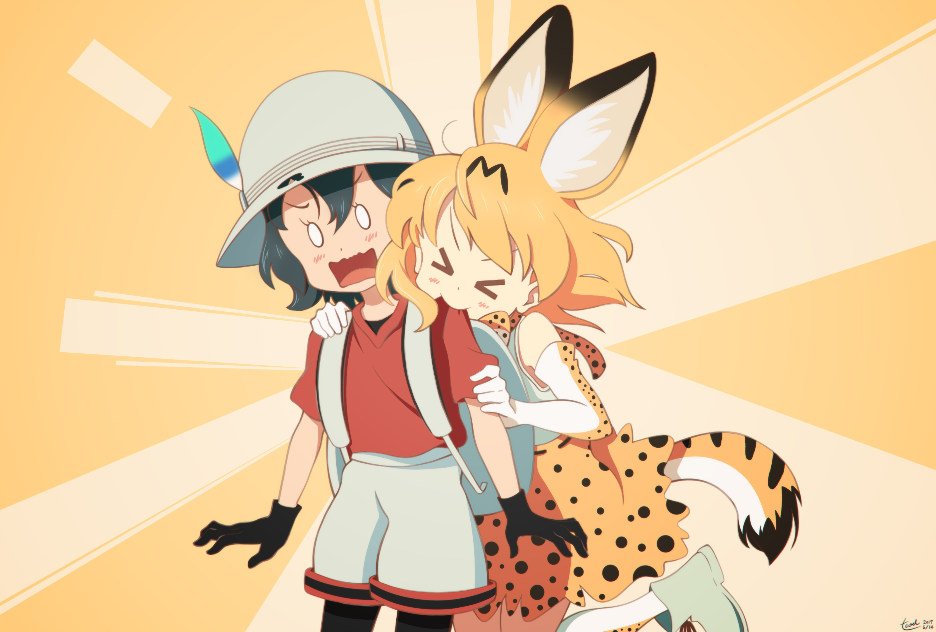 Serval (Kemono Friends) 1080P, 2k, 4k HD wallpaper, background free download